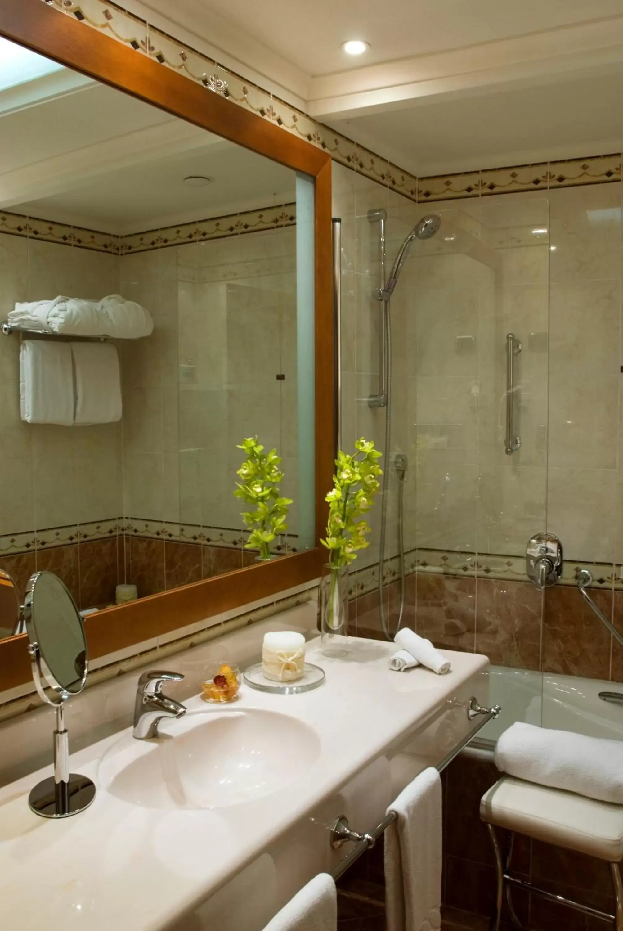 Bathroom in Starhotels Michelangelo Rome