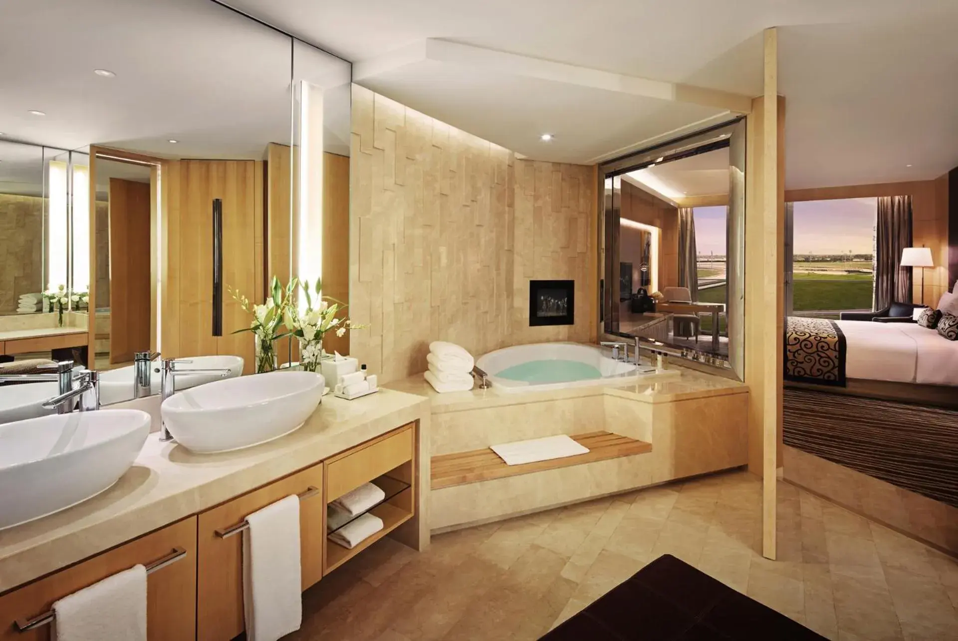 Bathroom in The Meydan Hotel