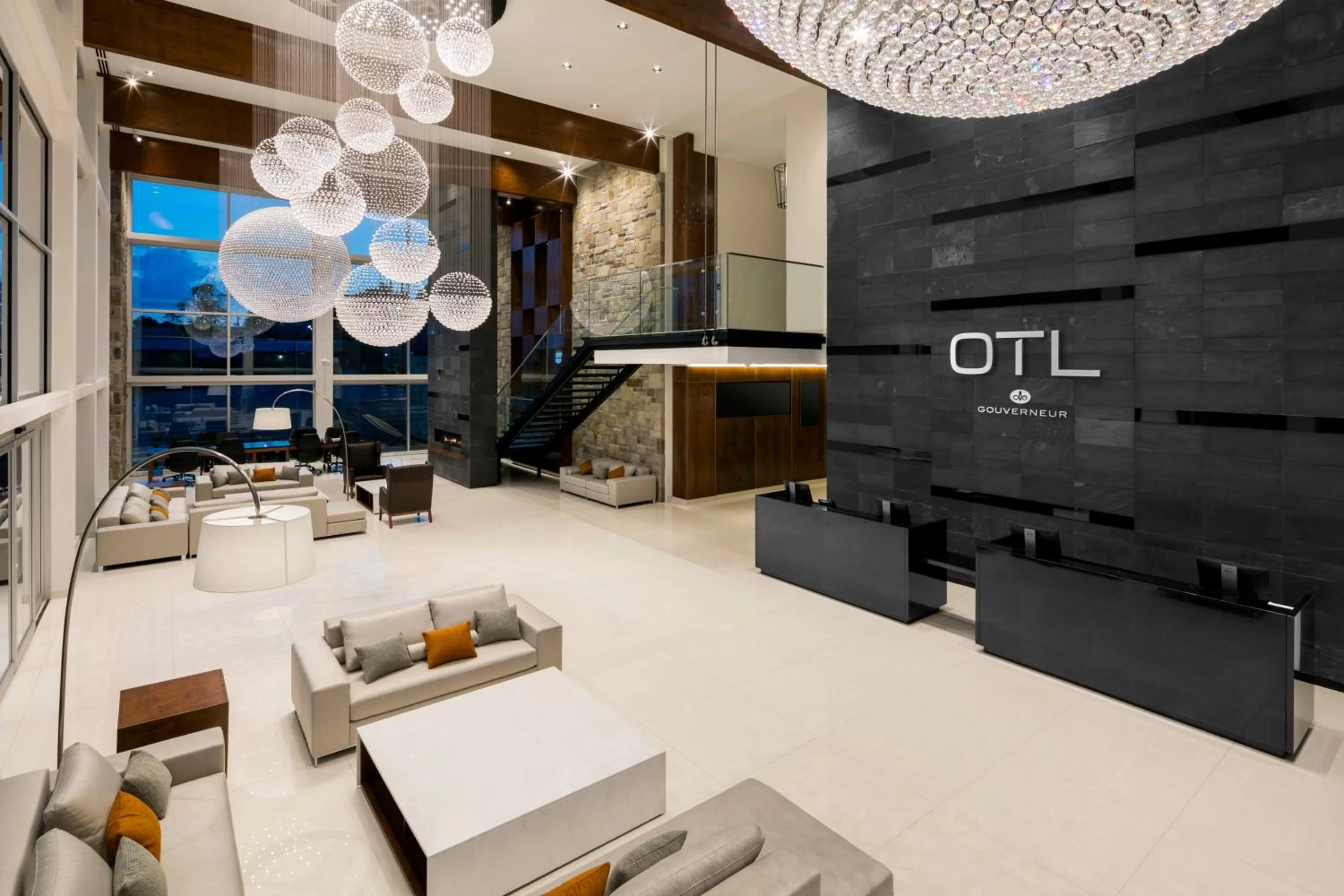 Lobby or reception in OTL Gouverneur Sherbrooke