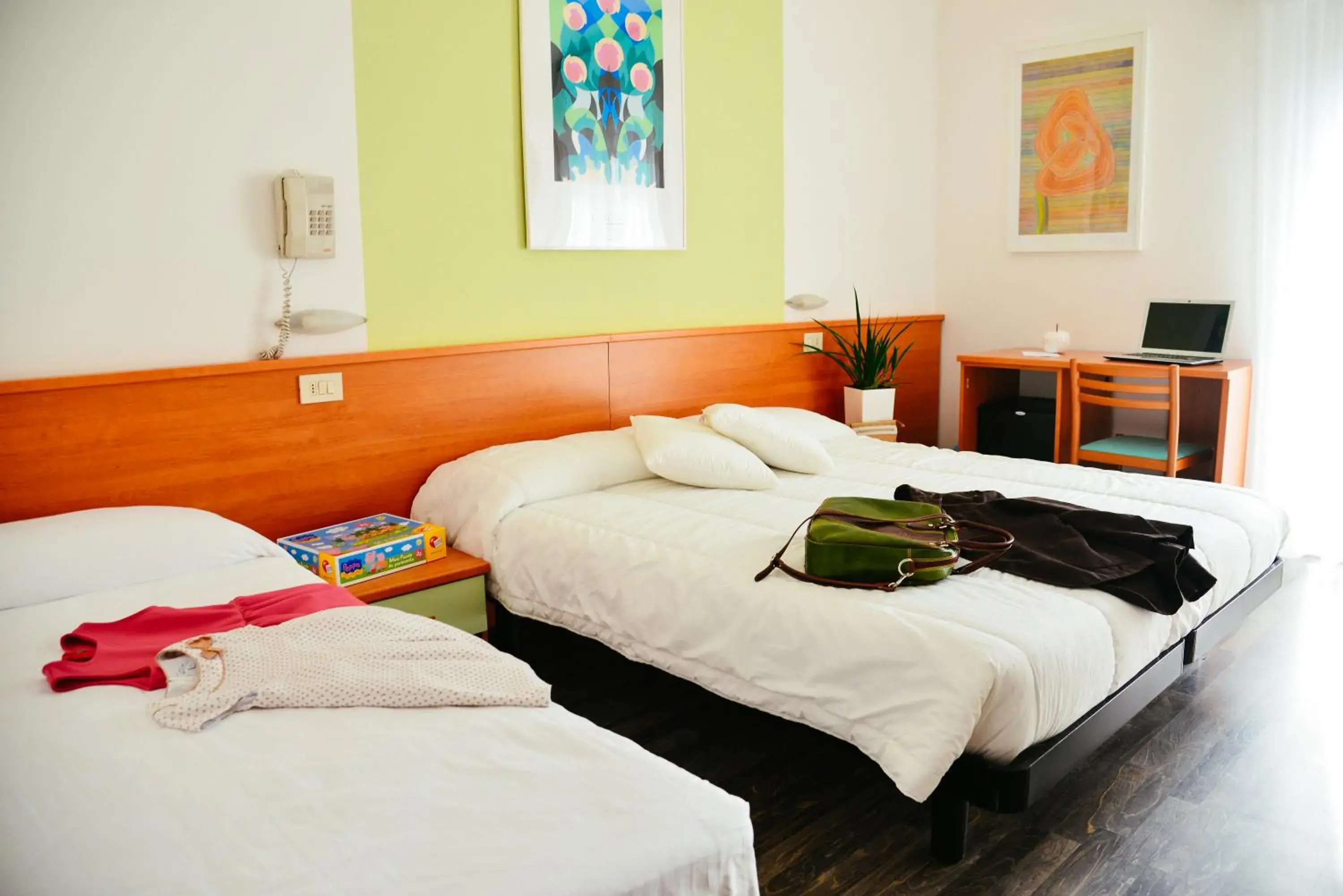 Bed in Hotel Domingo