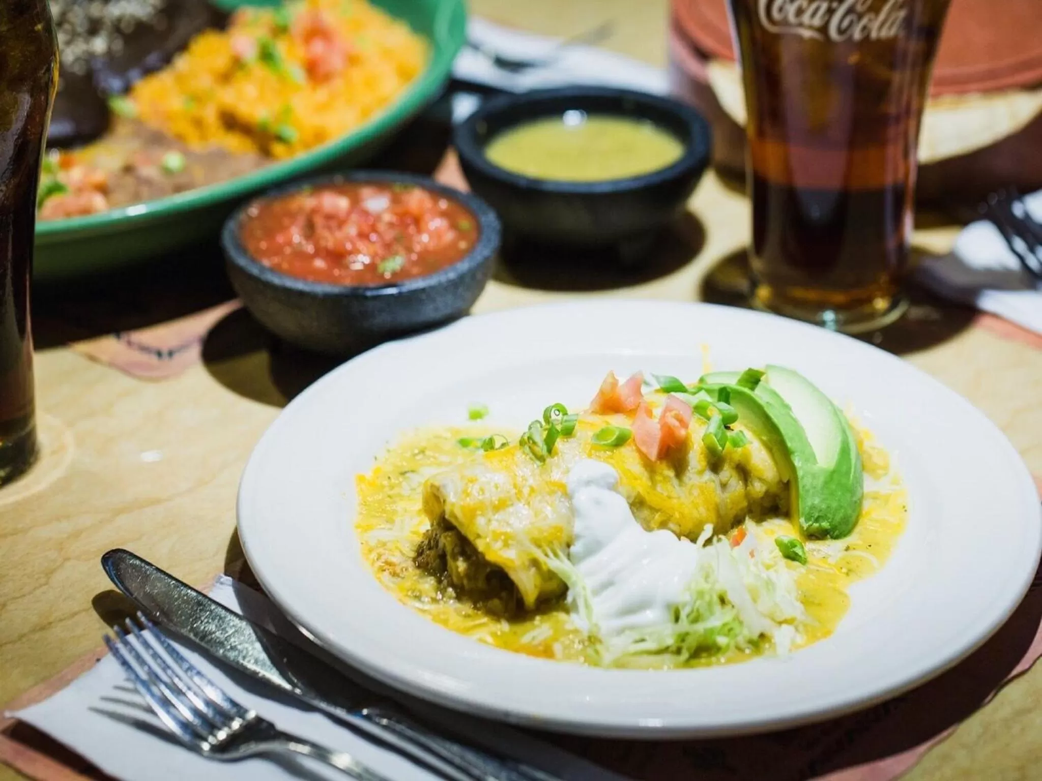 Food close-up in Kings Inn