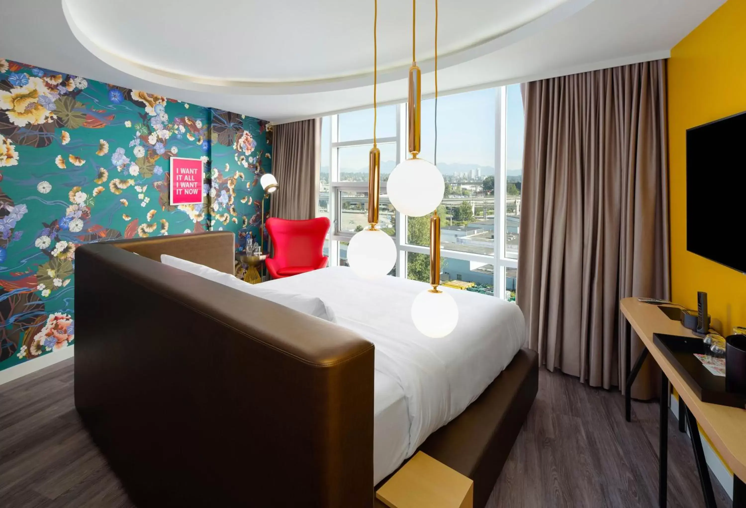 City view, Bed in Versante Hotel City view, Bed in Versante Hotel