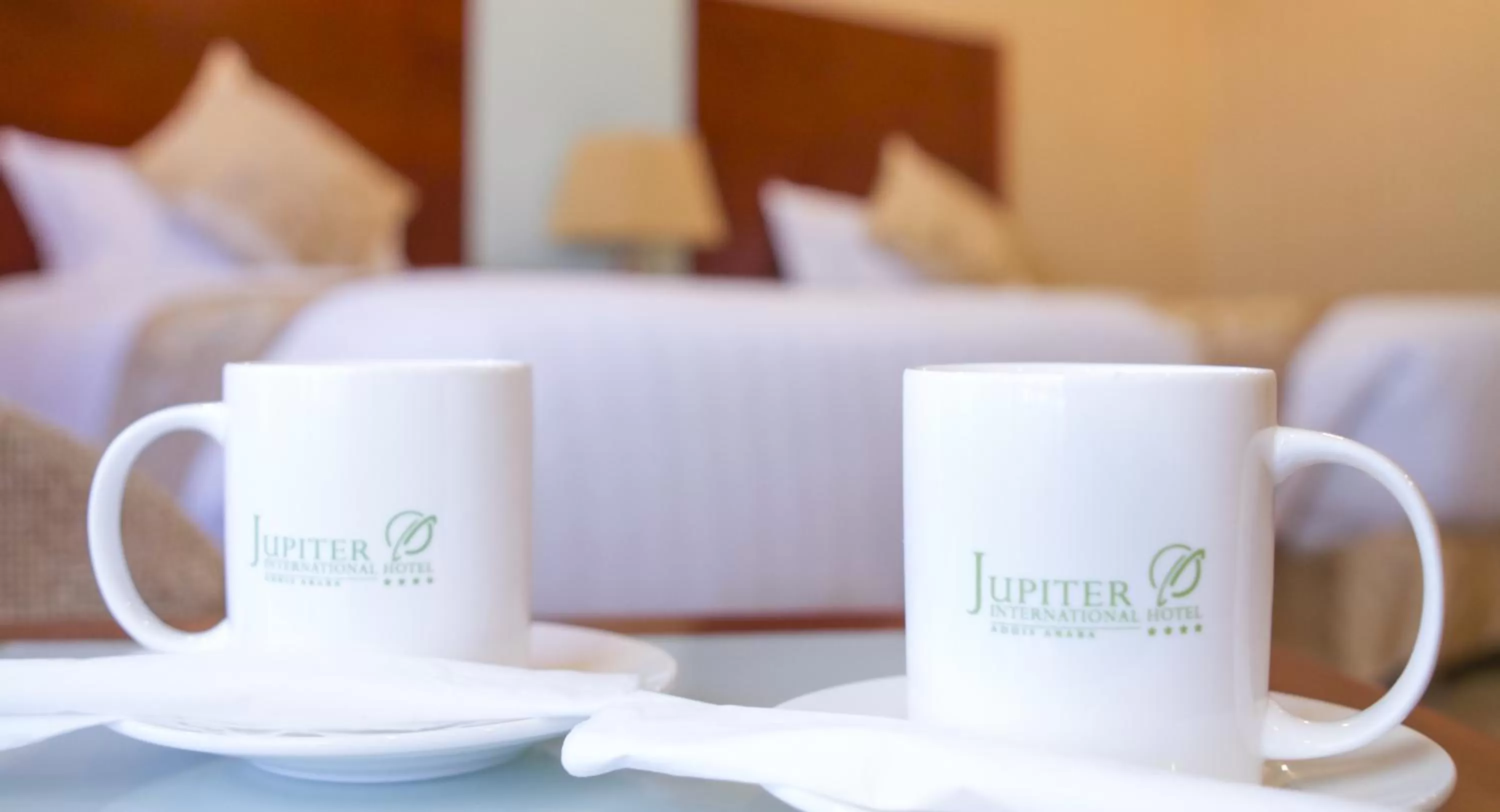 Coffee/tea facilities, Bed in Jupiter International Hotel - Bole