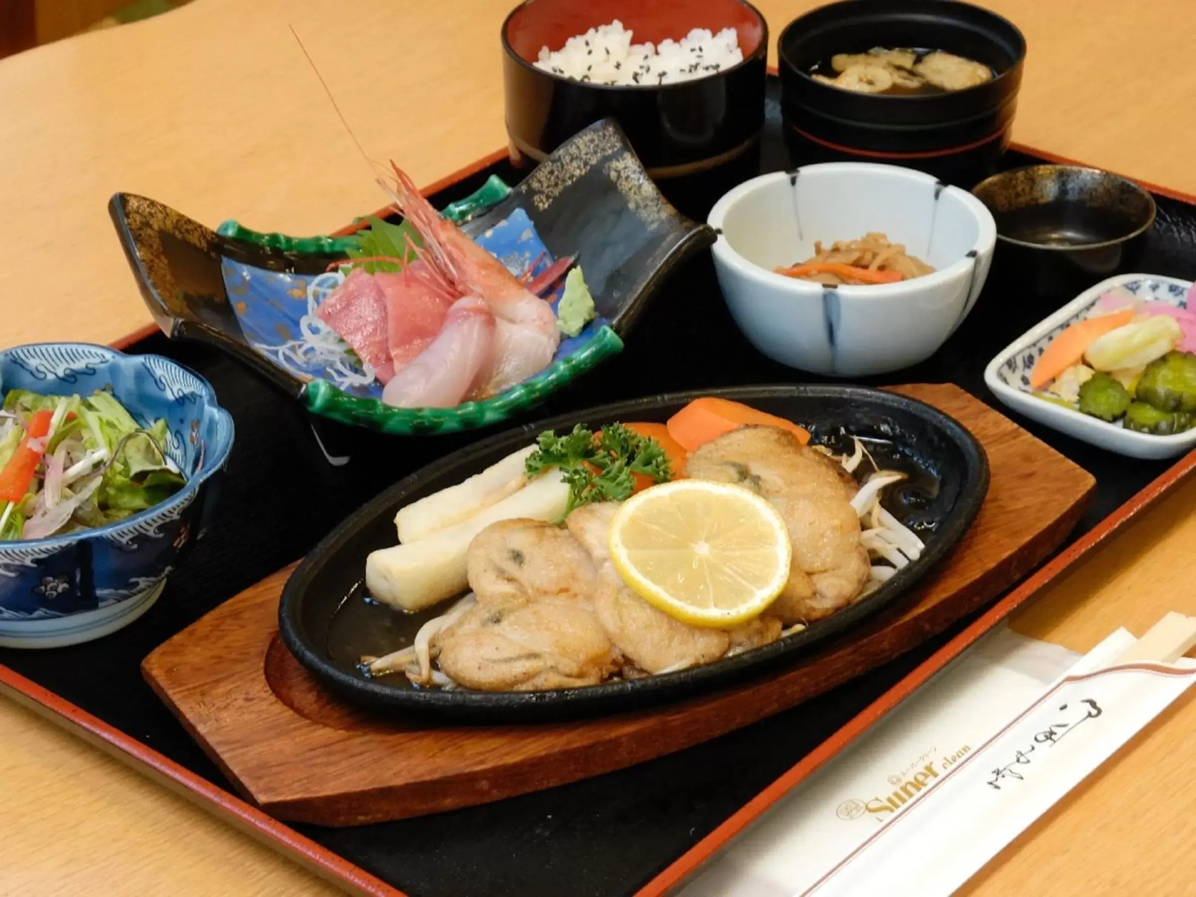 Dinner in APA Hotel Kitakami Ekinishi