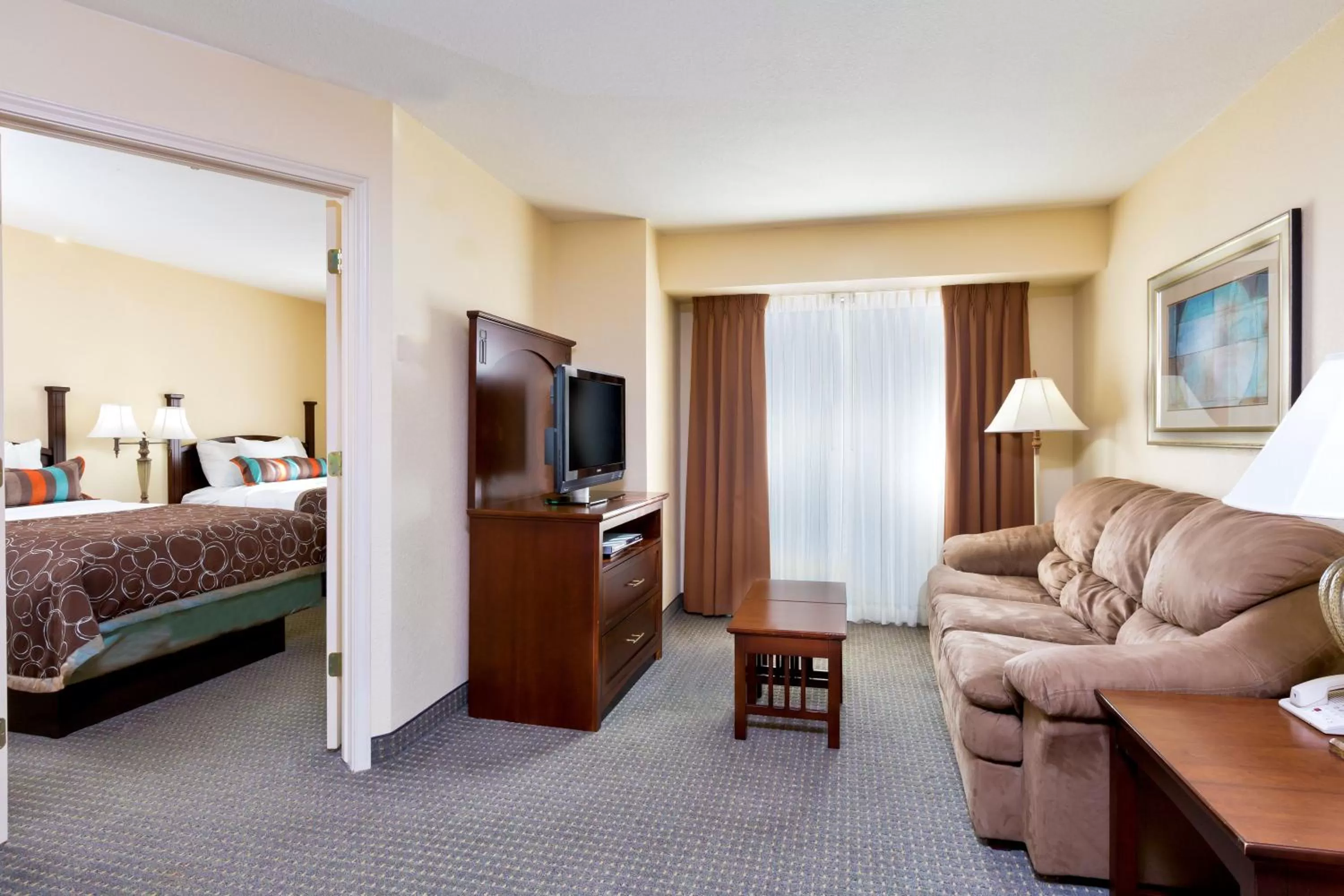 Photo of the whole room, Bed in Staybridge Suites McAllen by IHG