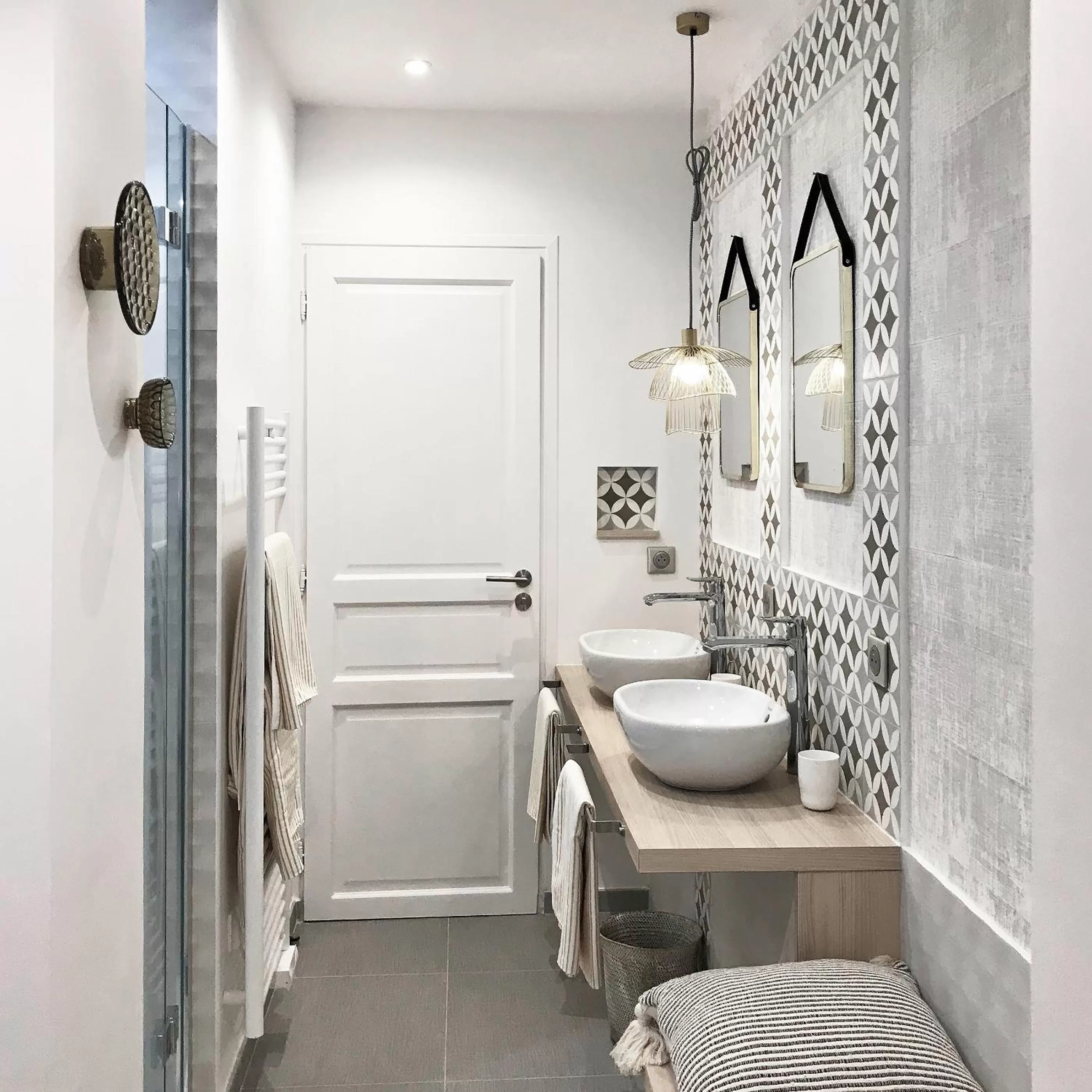 Bathroom in Chambres d'hôtes CASA MUSA - NICE