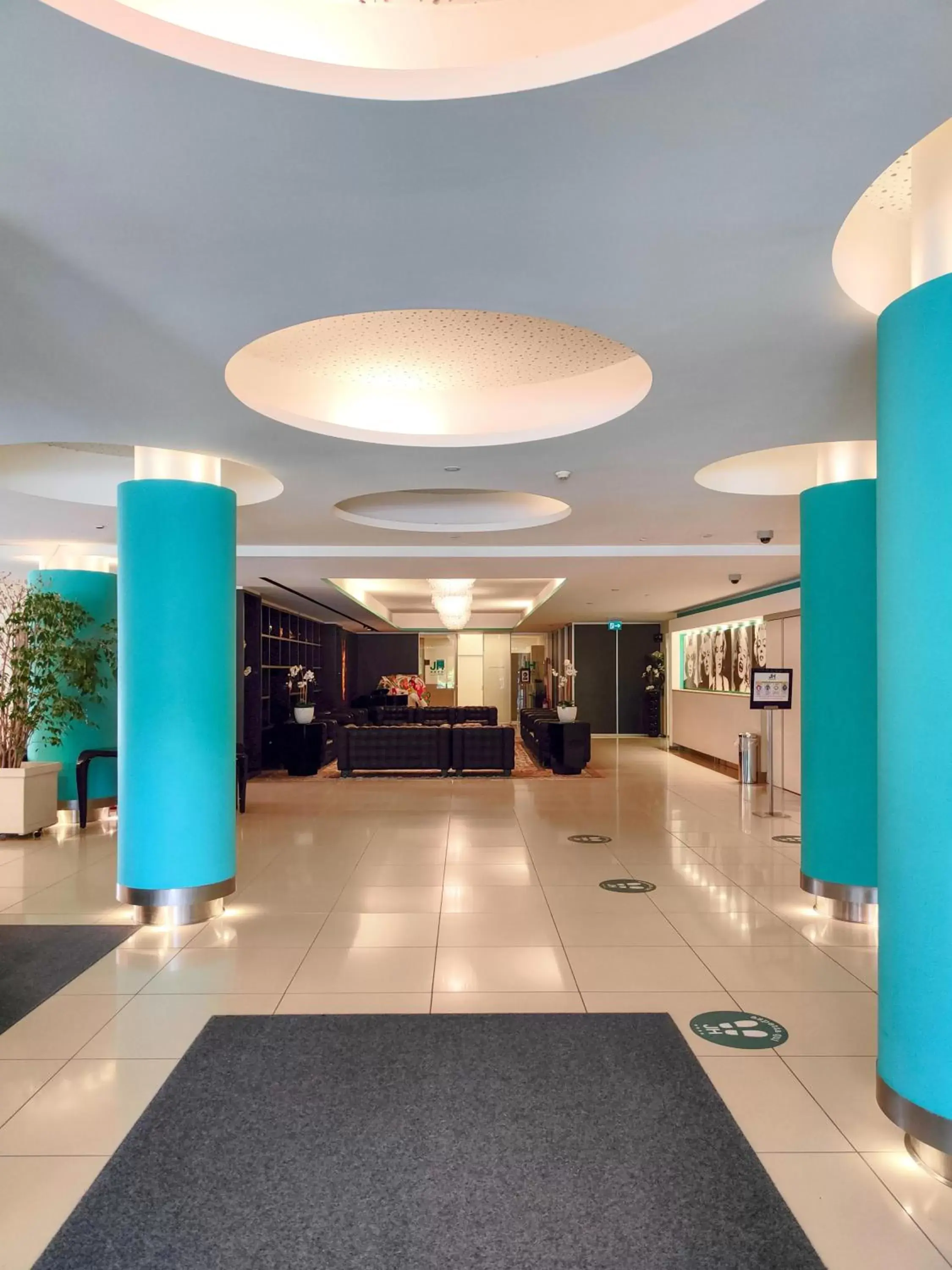 Lobby or reception in Just Hotel Lomazzo Fiera