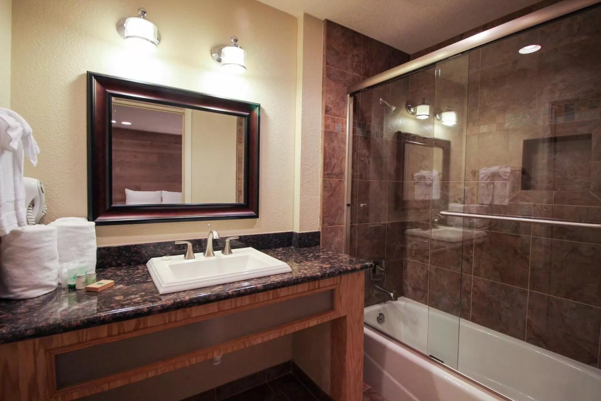 Bathroom in Postmarc Hotel and Spa Suites