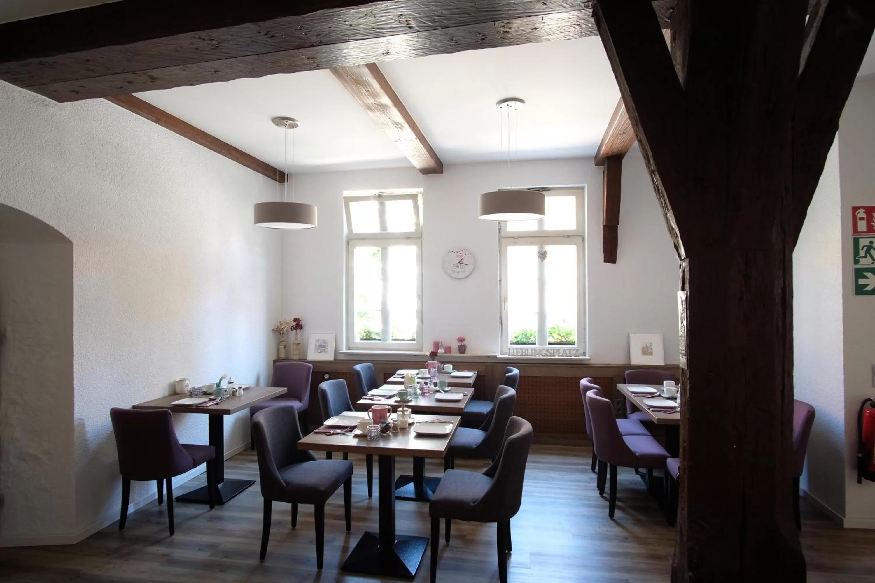 Restaurant/places to eat in Gästehaus zur Sonne