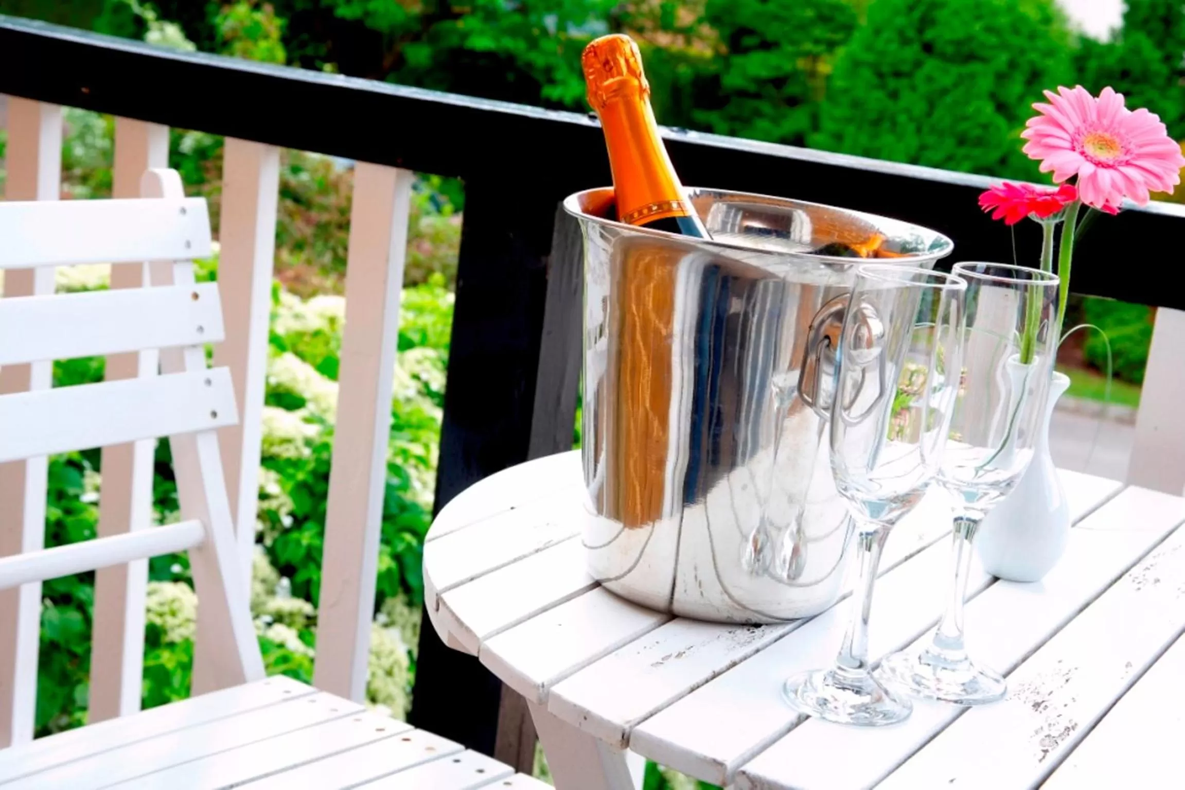 Balcony/Terrace in Banbury Wroxton House Hotel