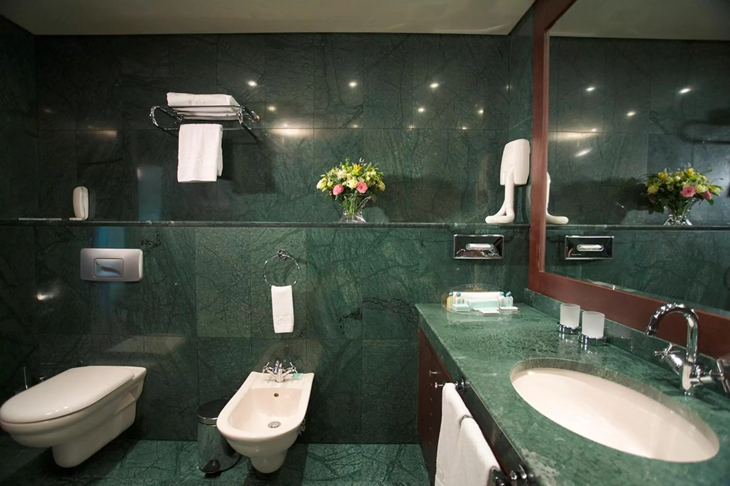 Bathroom in Grand Hotel Sofia - Top Location, The Most Spacious Rooms in the City, Secured Paid Underground Parking