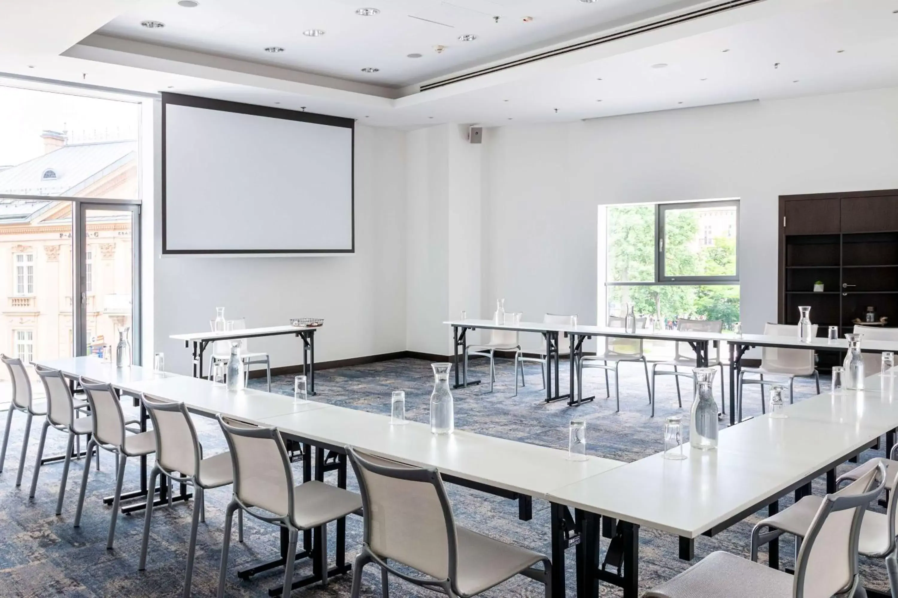Meeting/conference room in Vienna House by Wyndham Andel's Cracow