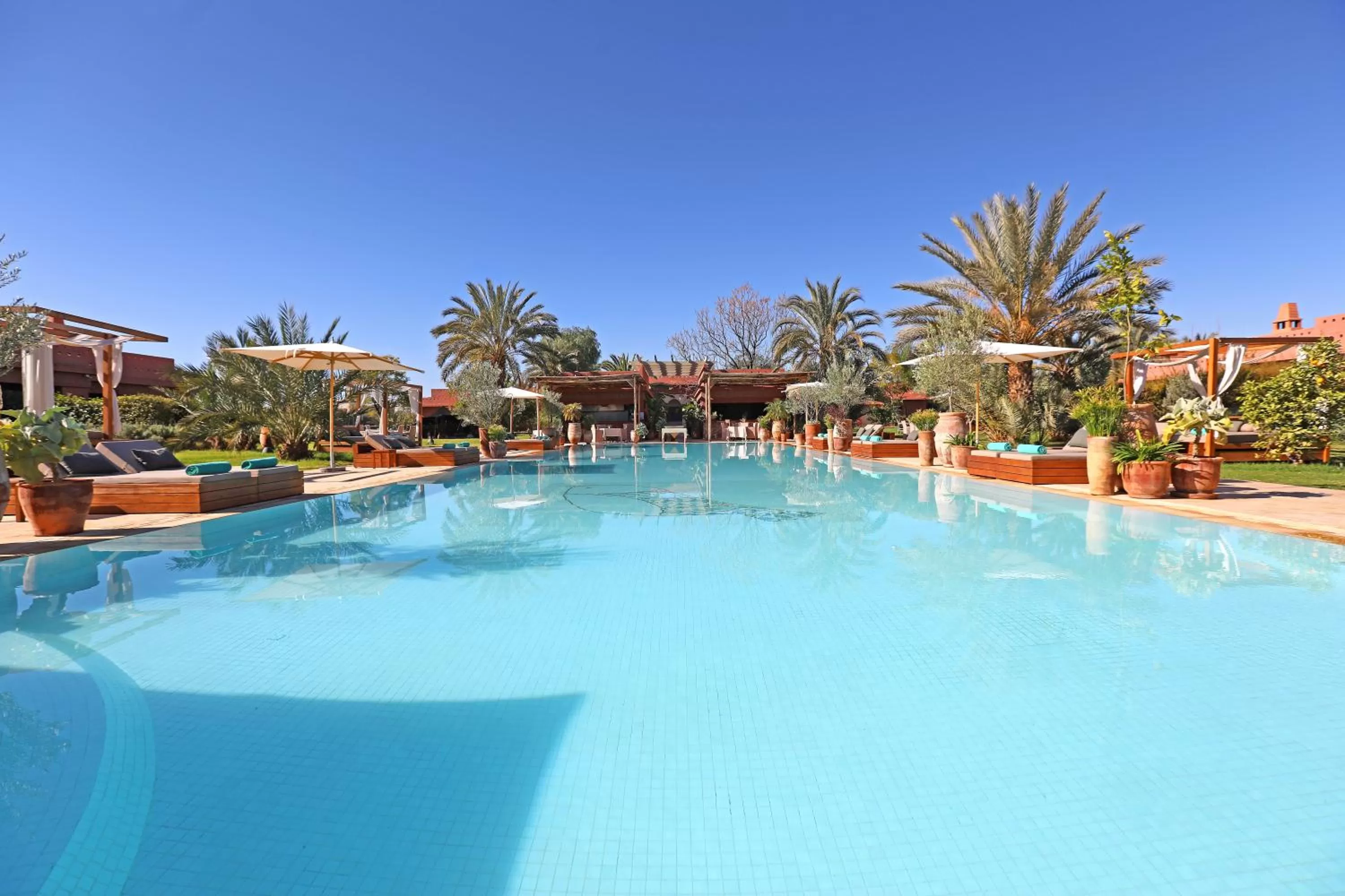 Swimming pool in Domaine Des Remparts Hotel & Spa