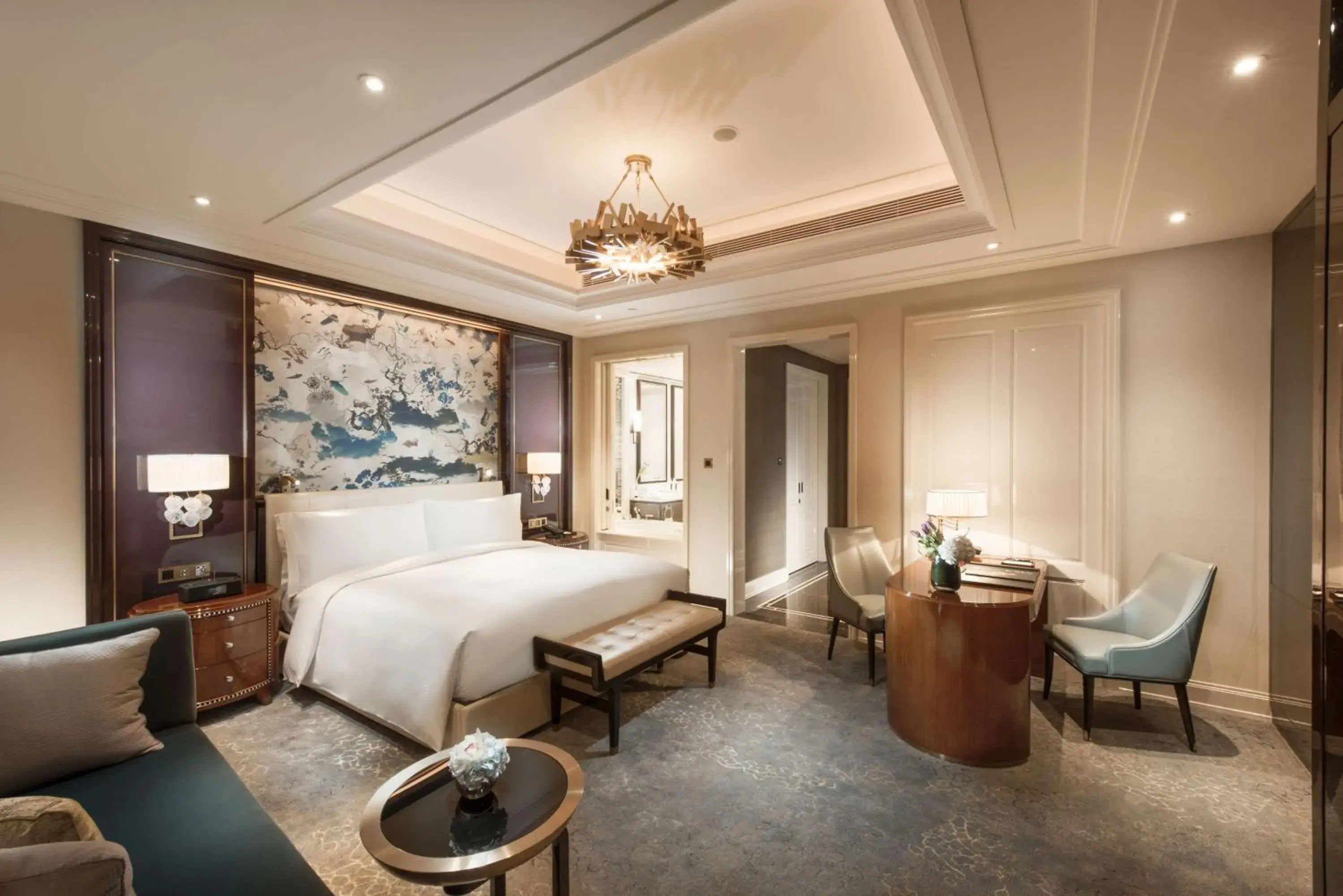 Bedroom in Waldorf Astoria Chengdu