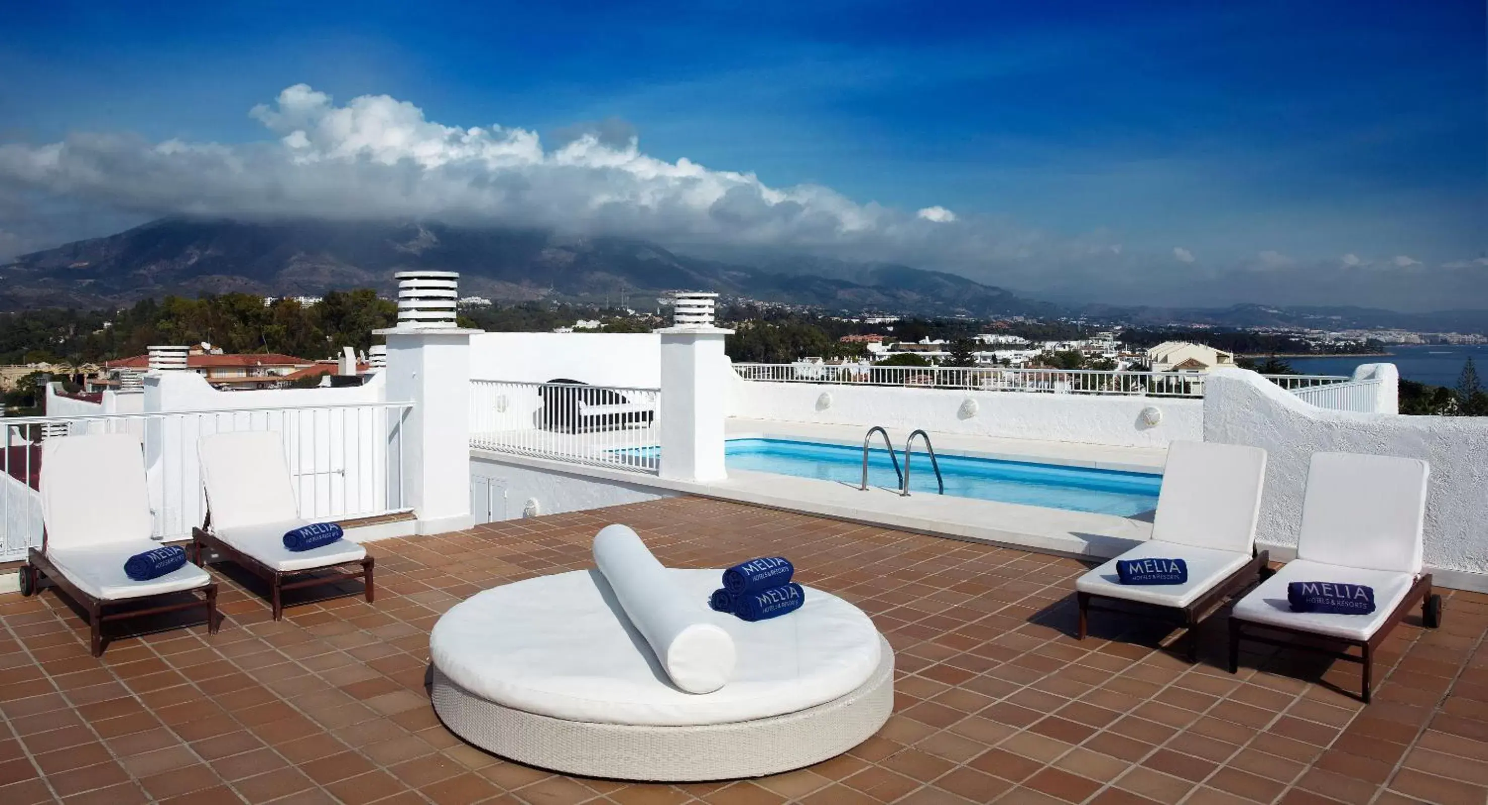 Balcony/Terrace, Swimming Pool in Melia Marbella Banús