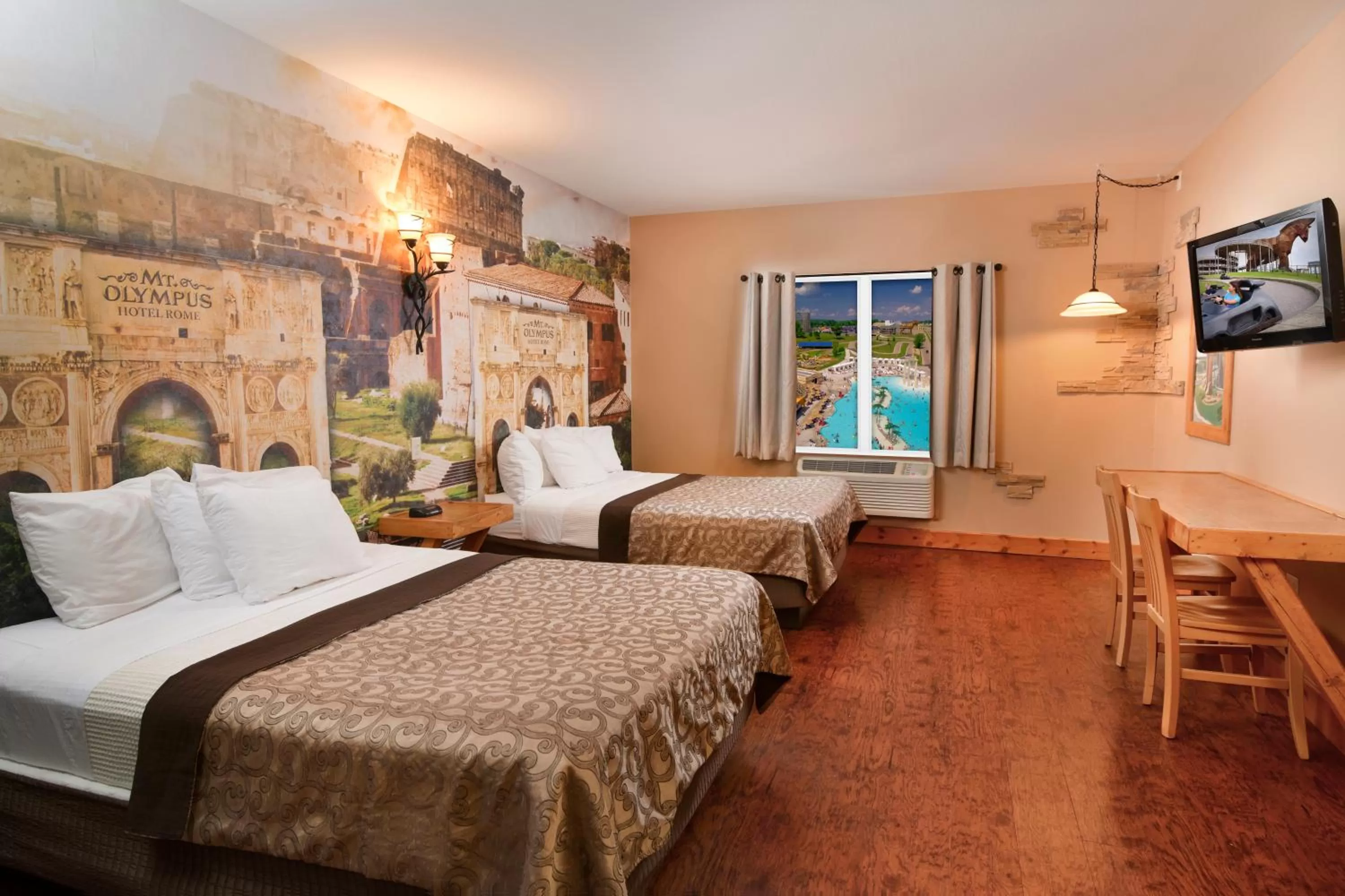 Bedroom, Bed in MT. OLYMPUS WATER PARK AND THEME PARK RESORT