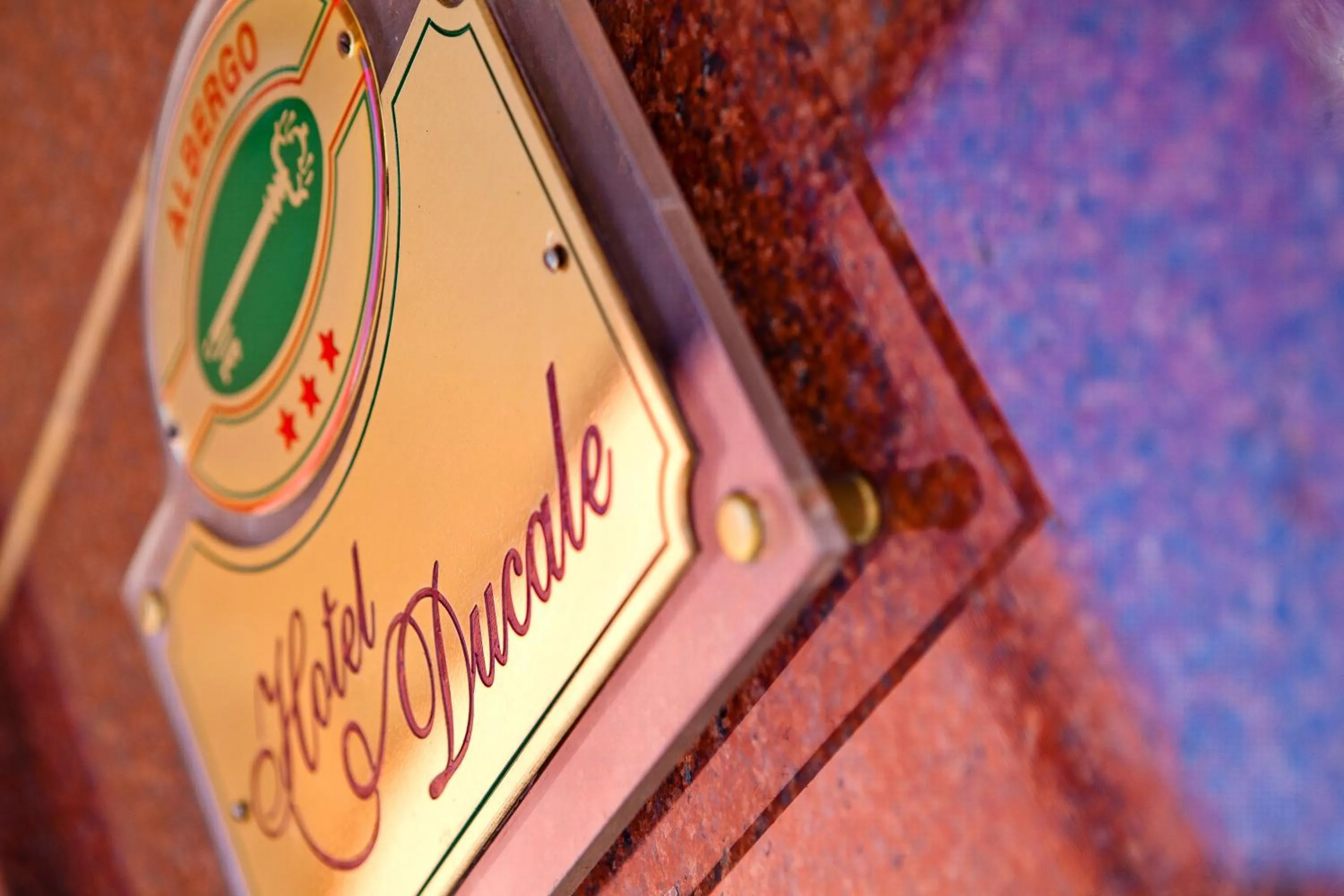 Decorative detail in Hotel Ducale