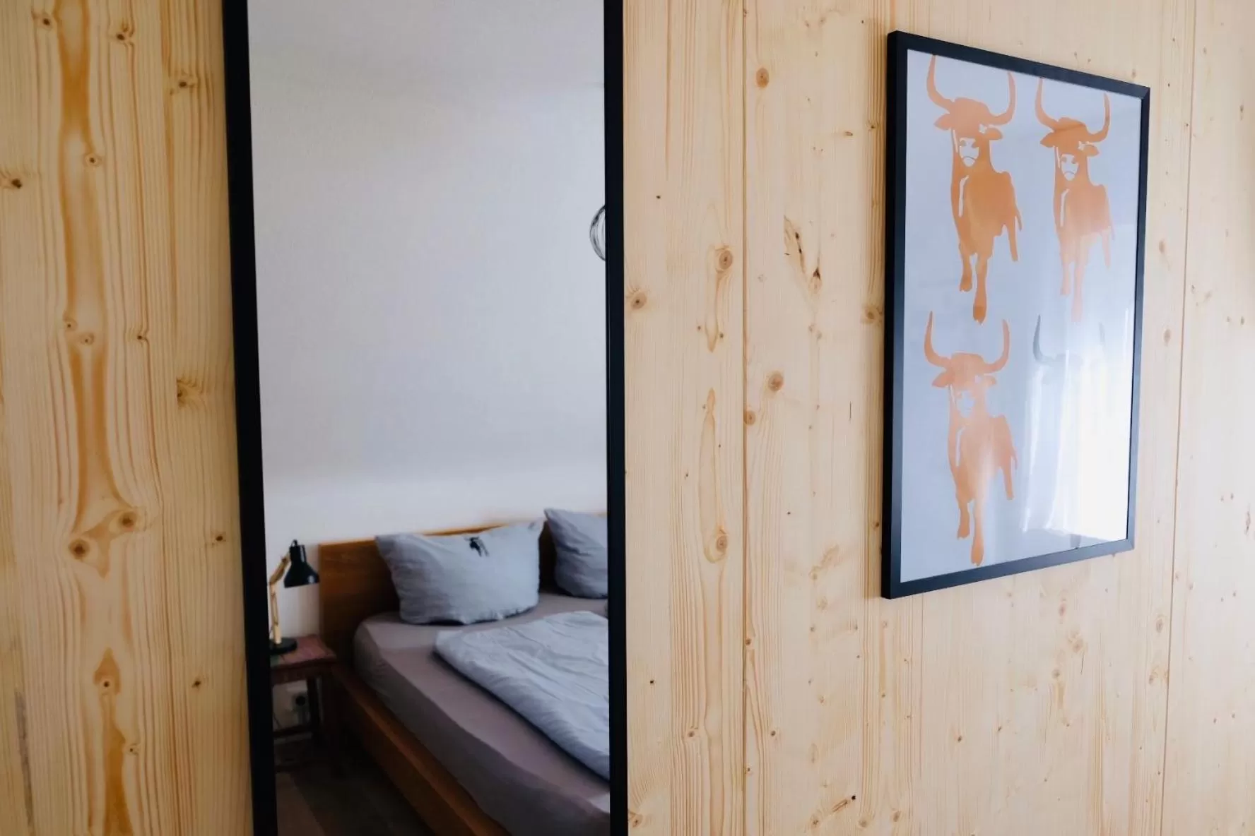 Decorative detail, Bed in Hacienda Rooms