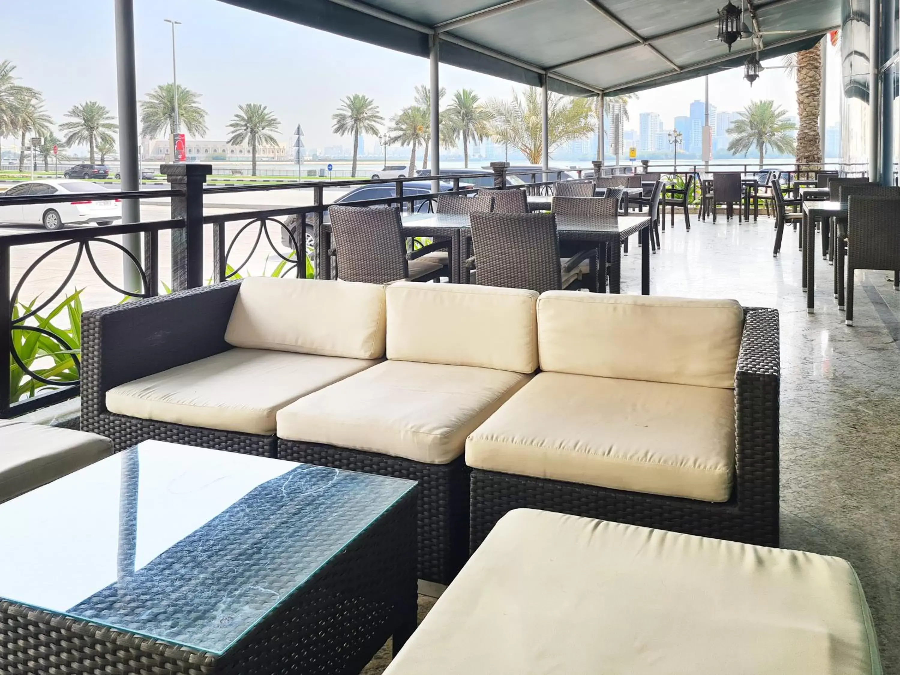 Restaurant/places to eat in Corniche Hotel Sharjah