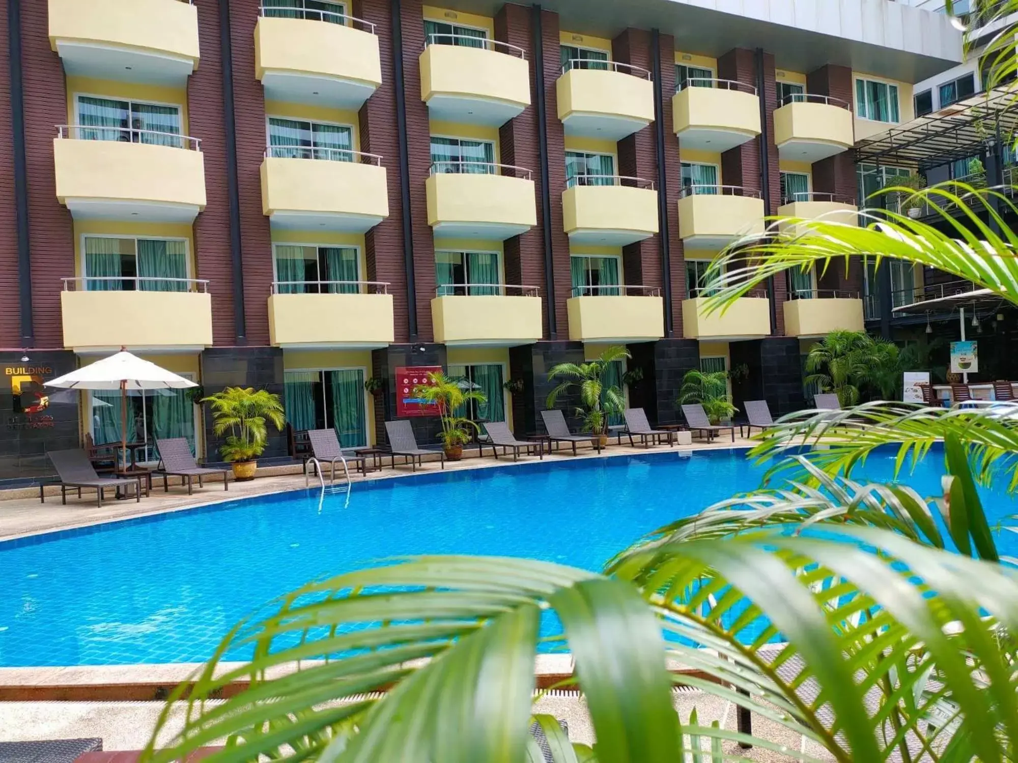 View (from property/room), Swimming Pool in Baron Beach Hotel