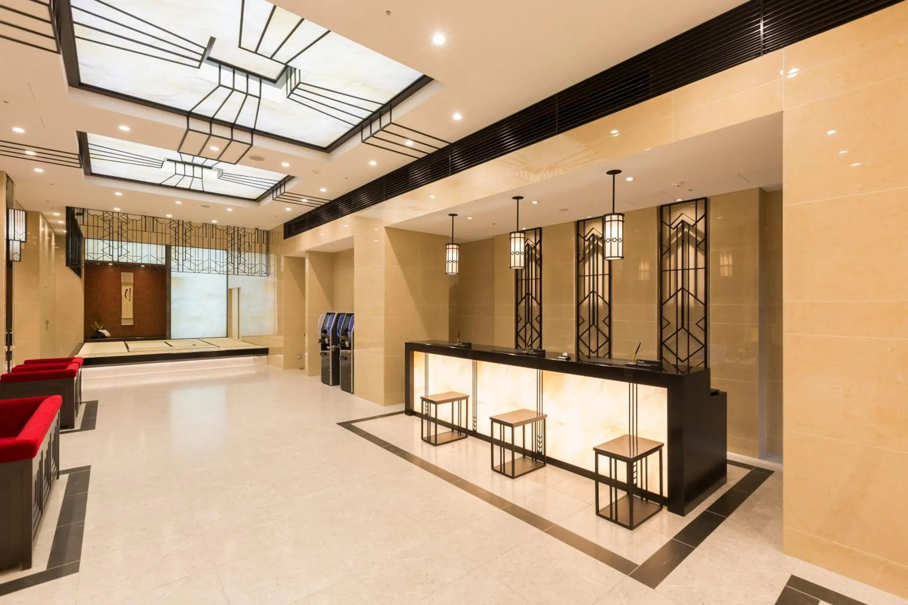 Lobby or reception, Lobby/Reception in Hotel Dans Le Coeur Osaka Umeda