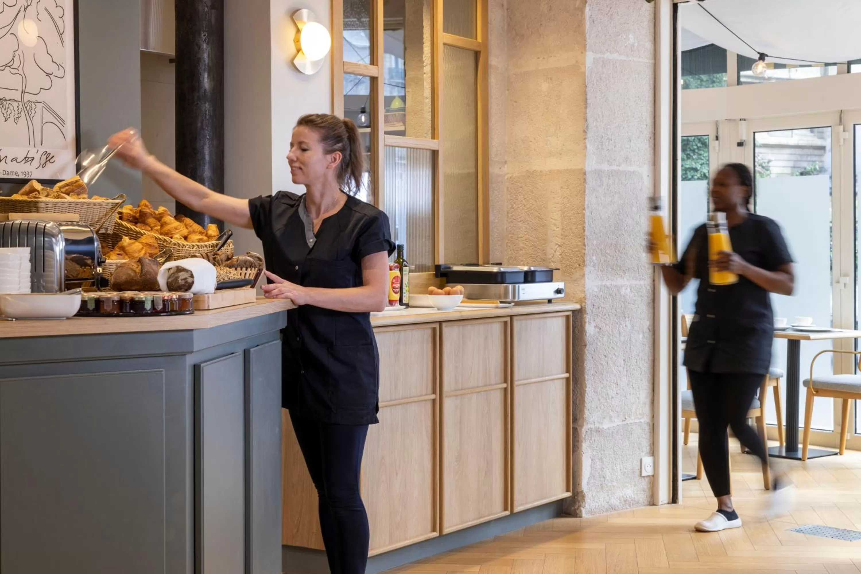 Staff in Hotel Abbatial Saint Germain