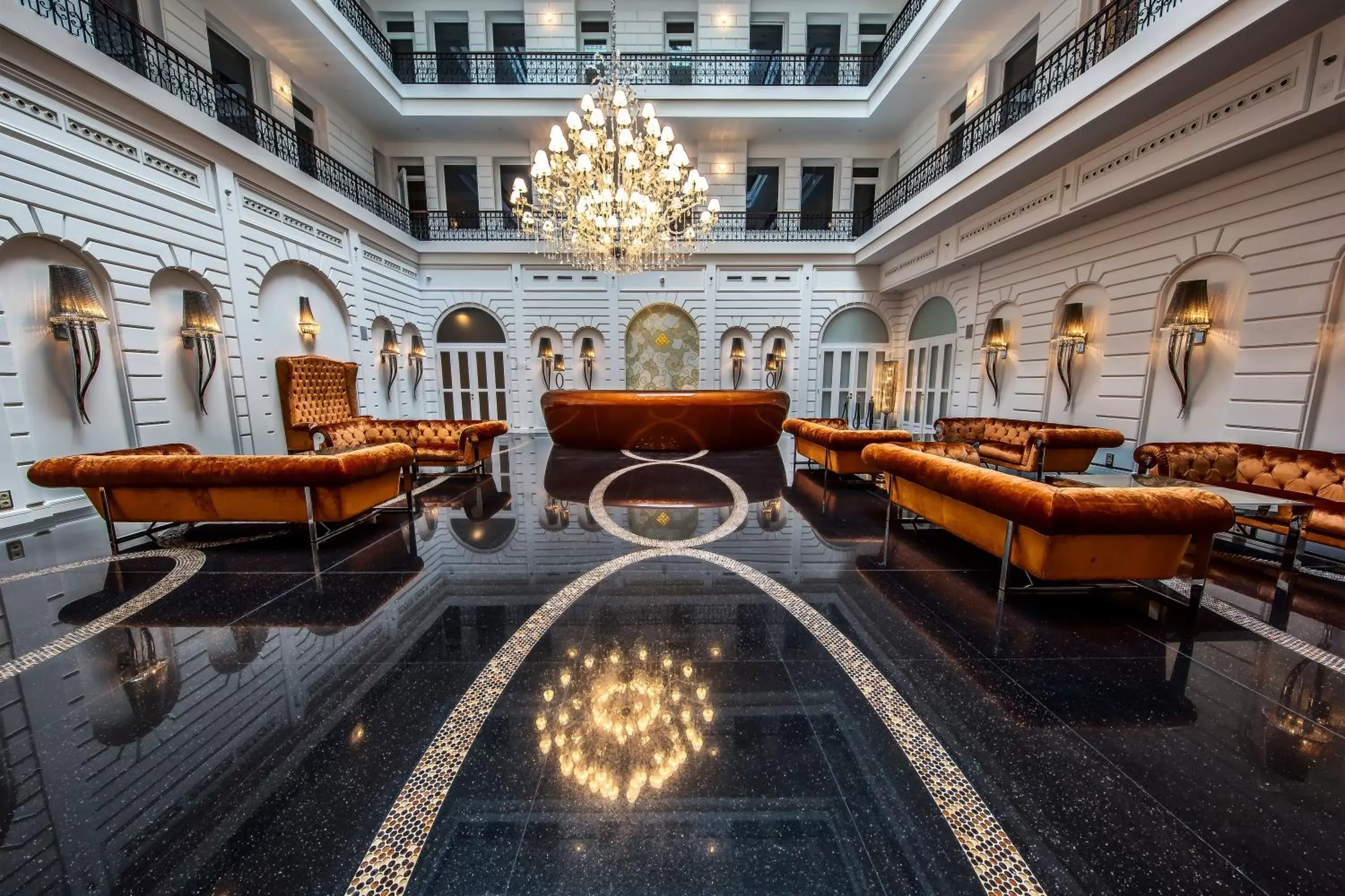 Lobby or reception, Seating Area in Prestige Hotel Budapest