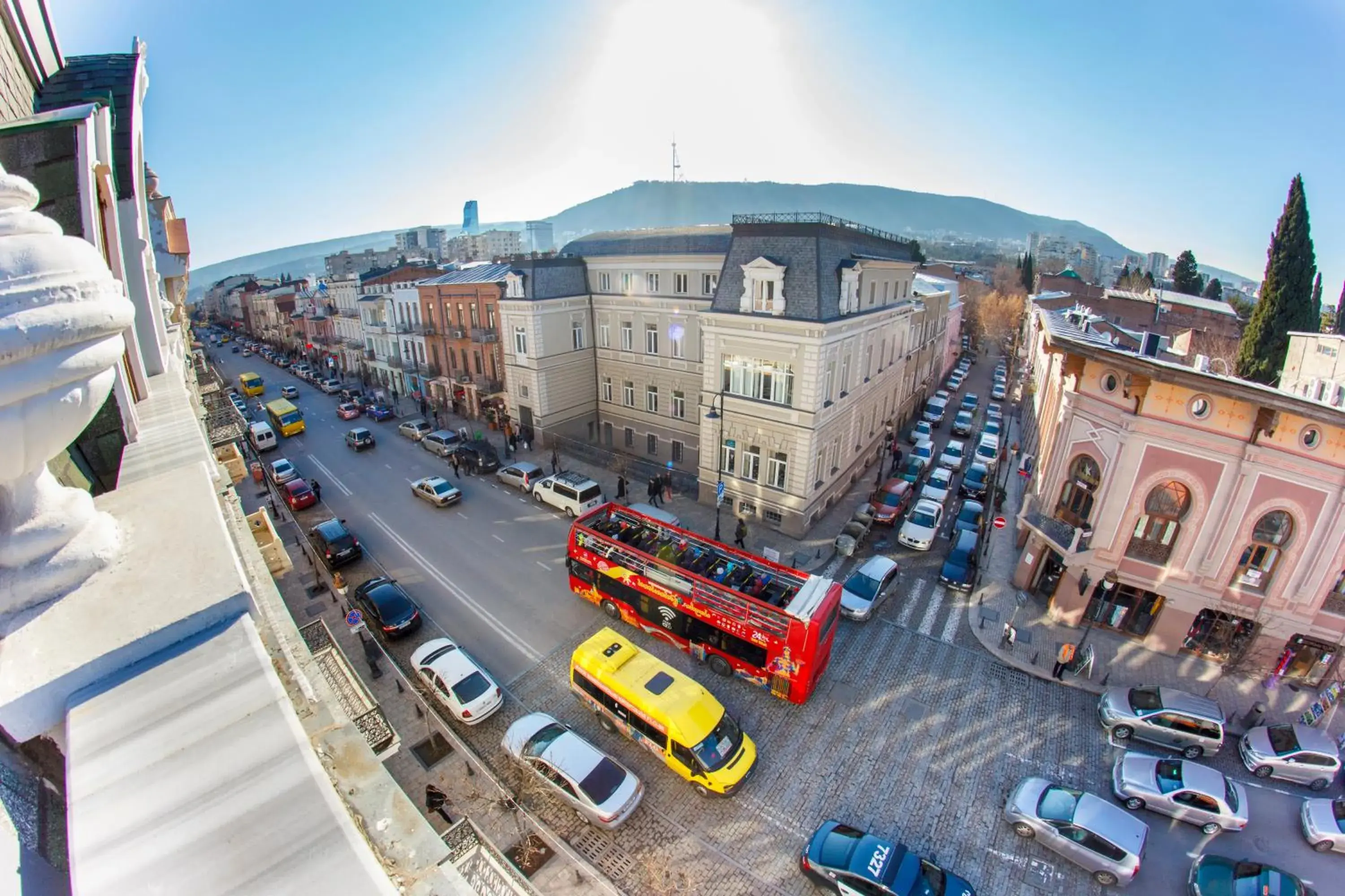 Bird's eye view in Tribeca Hotel