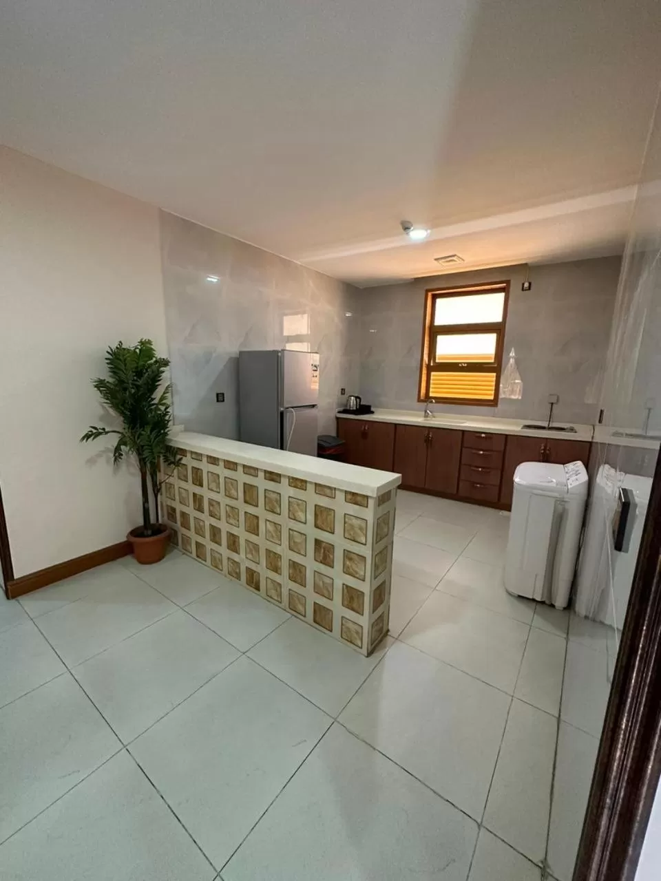 kitchen in Leen Serviced Apartments-لين للشقق المخدومه