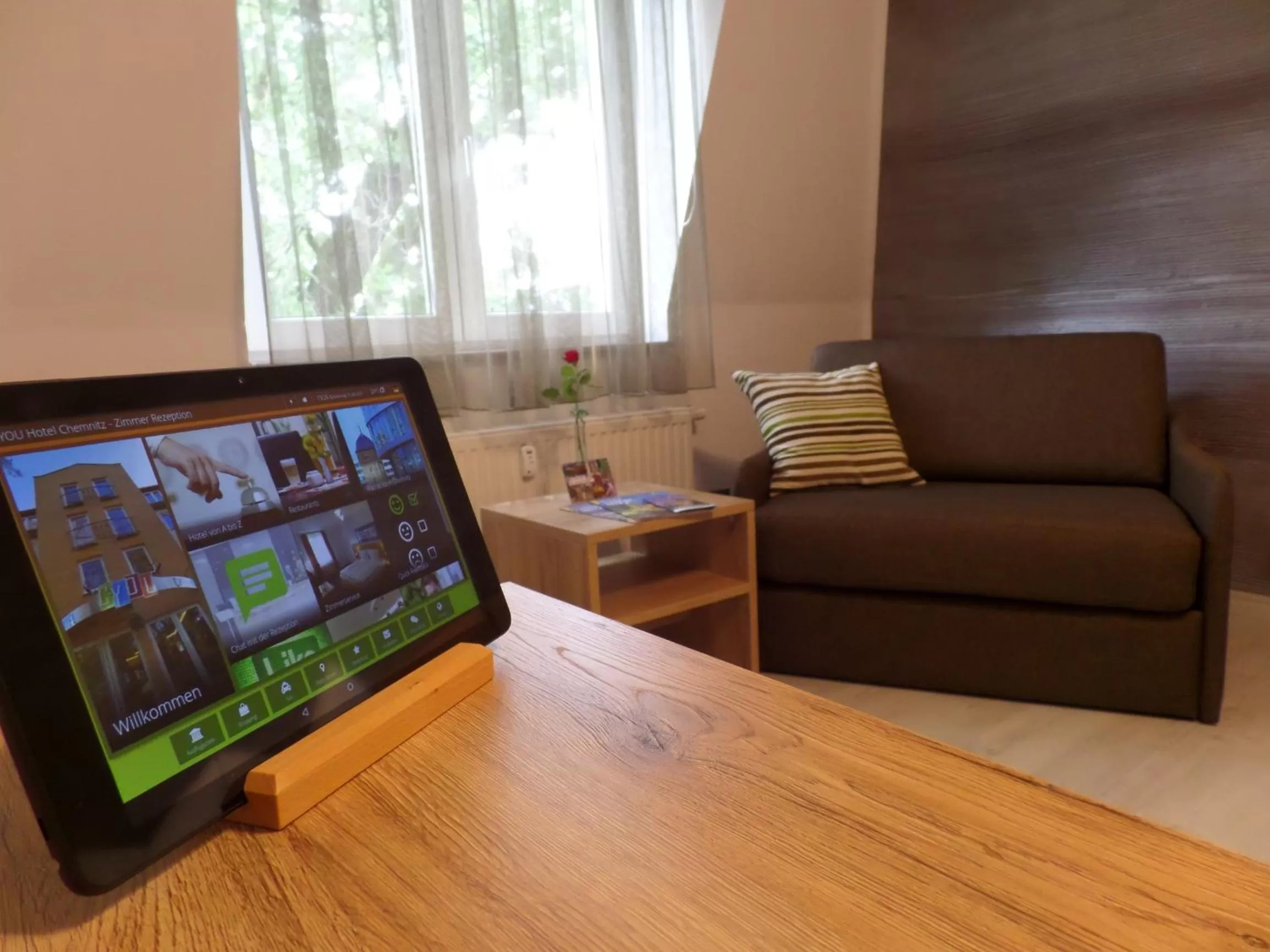 Decorative detail in C-YOU Hotel Chemnitz