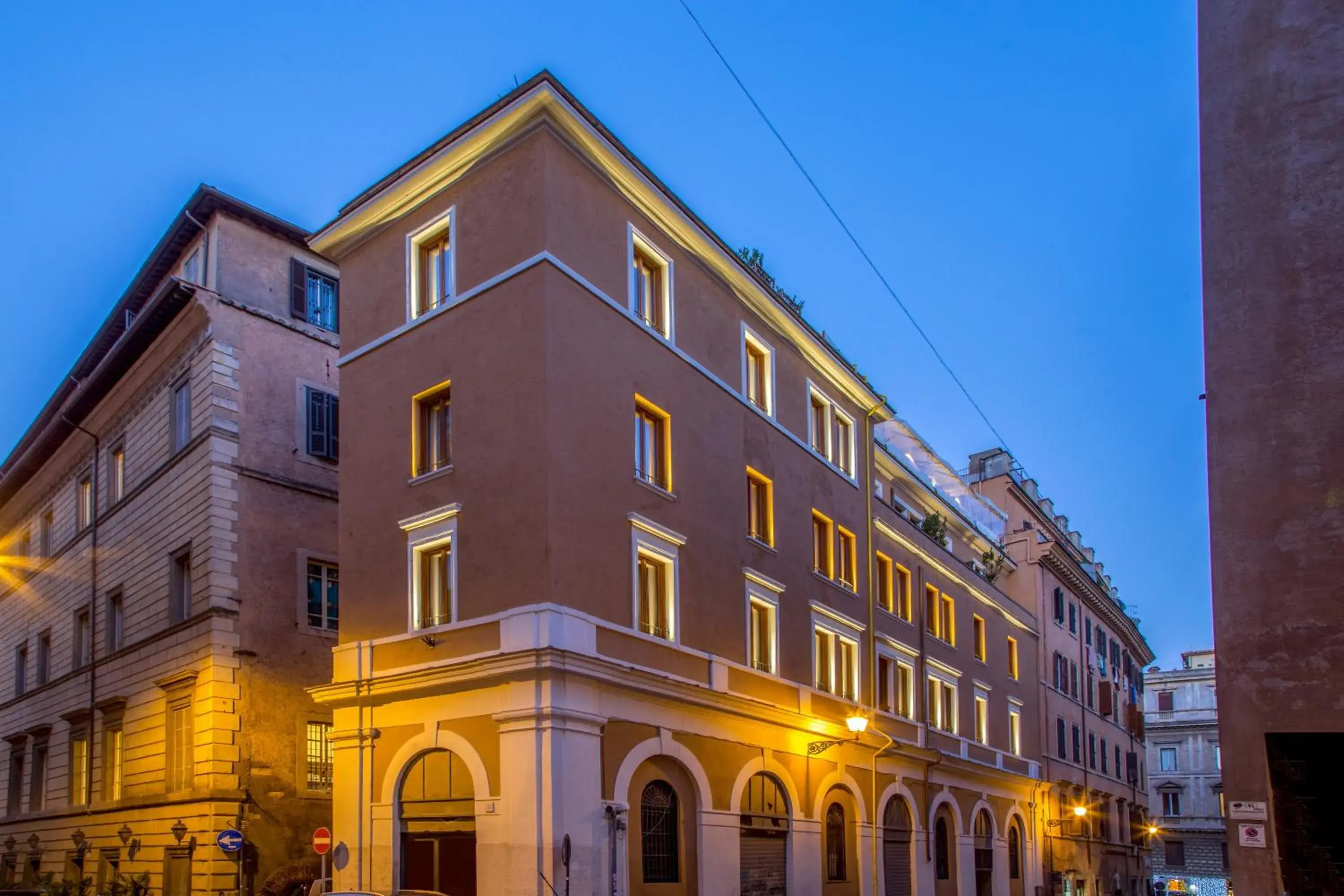 Property Building in Monte Cenci Hotel