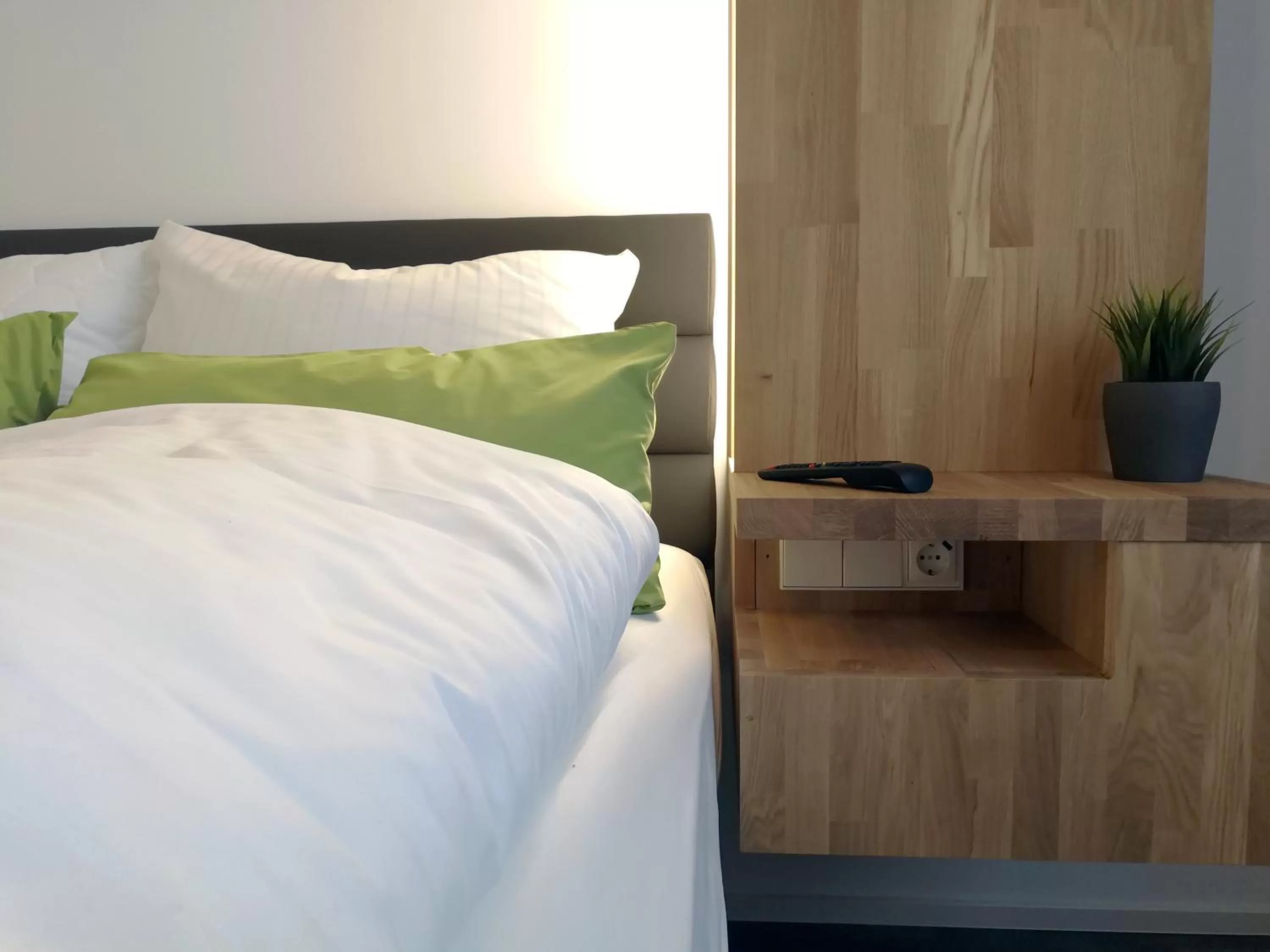 Bedroom, Bed in Hotel Nachtquartier