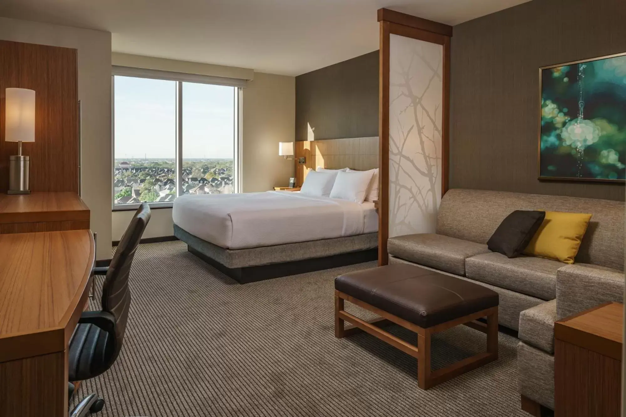 One-Bedroom Suite with Sofa Bed in Hyatt Place Houston Galleria