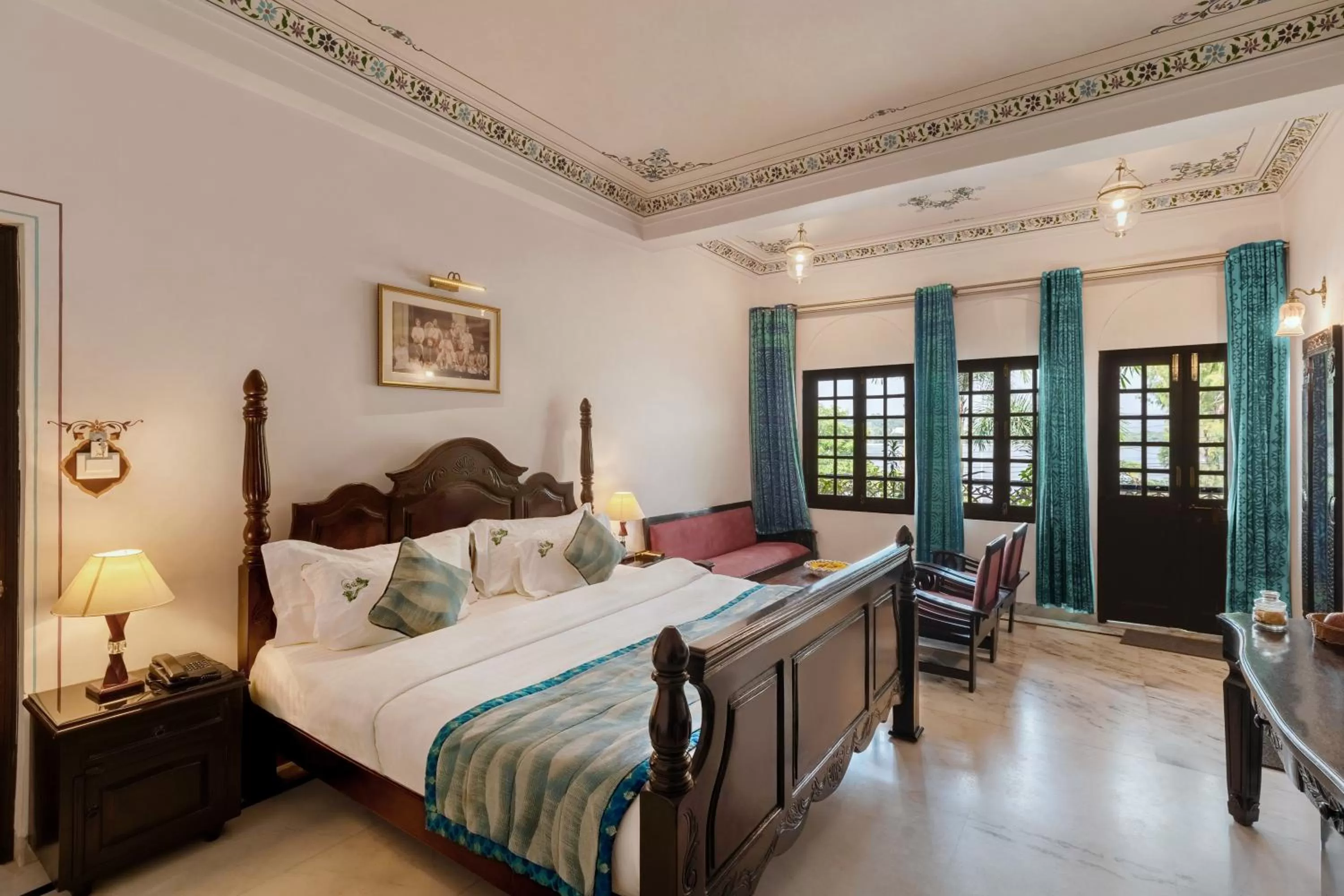 View (from property/room), Bed in Panna Vilas - A Lake Facing Boutique Hotel