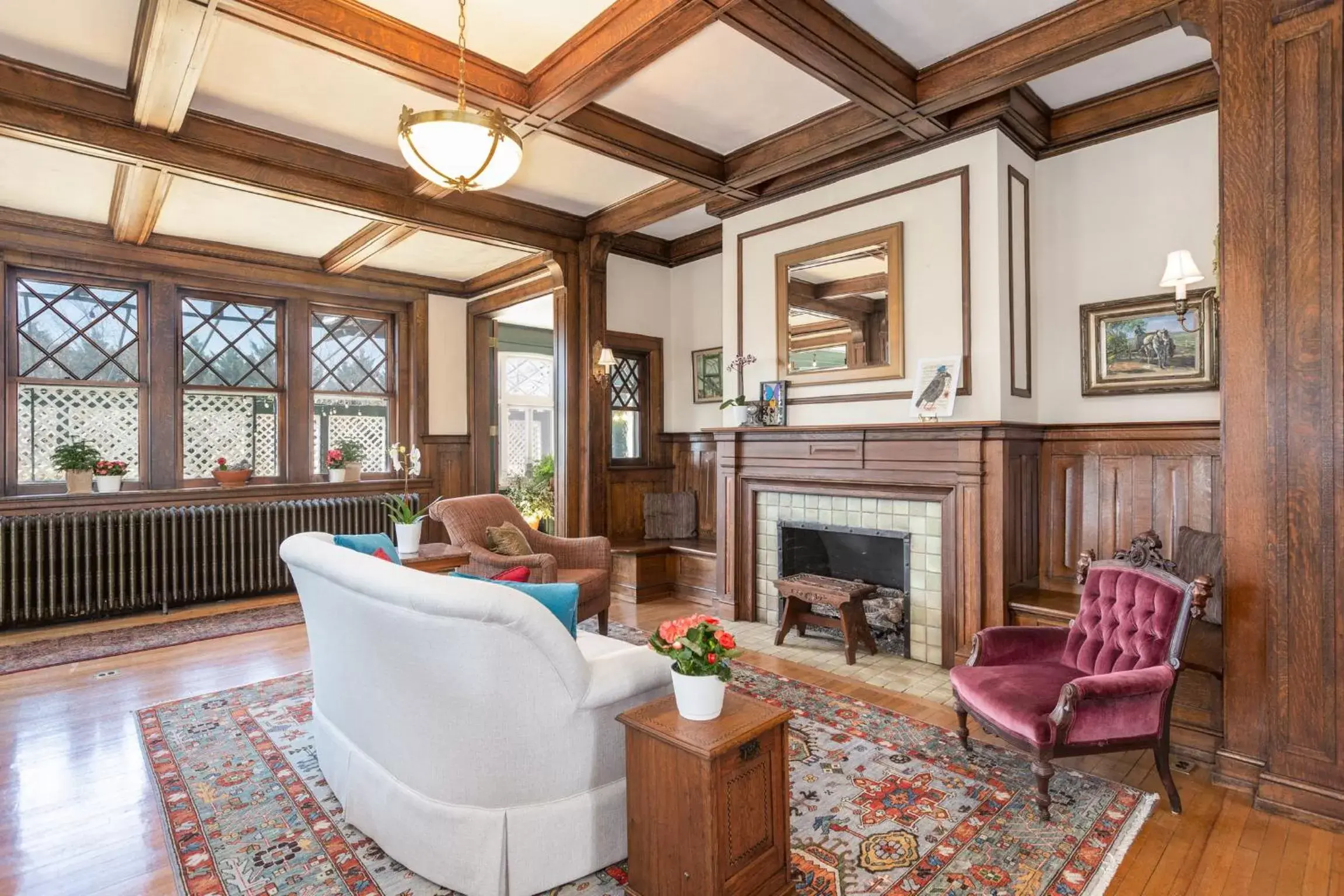 Living room in The Shaffner Inn Living room in The Shaffner Inn