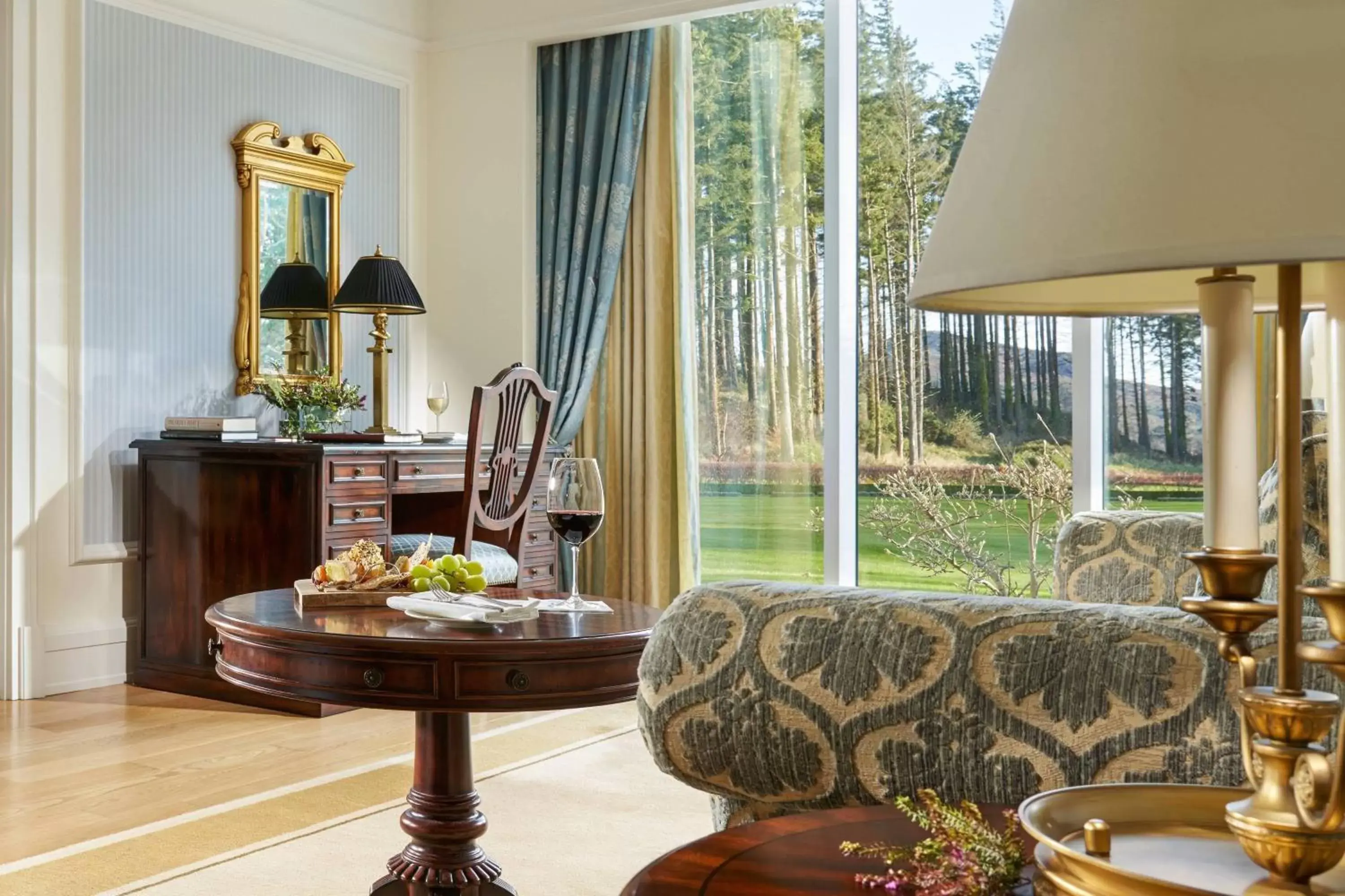 Living room in Powerscourt Hotel, Autograph Collection