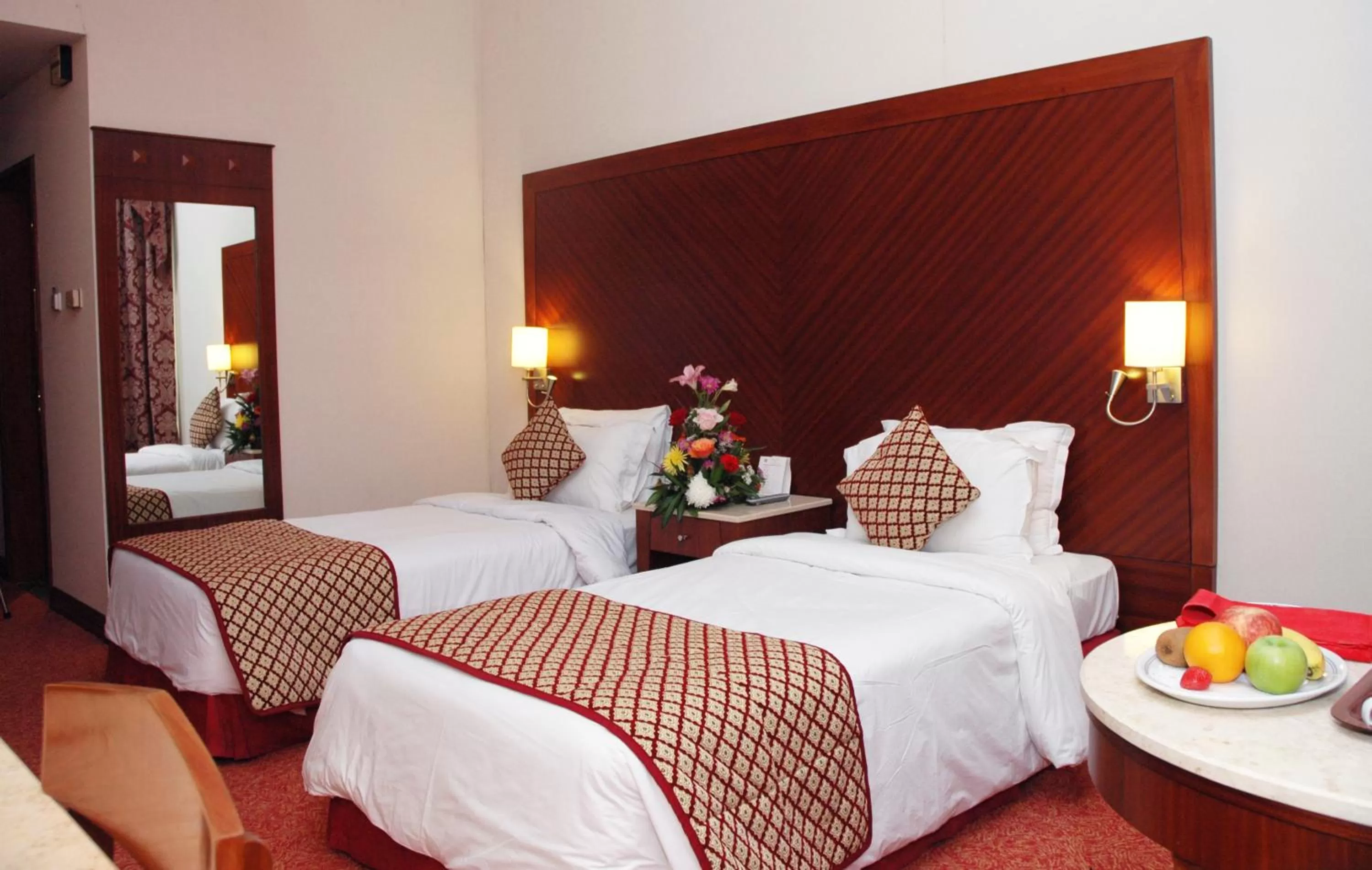 Bed in Regent Palace Hotel