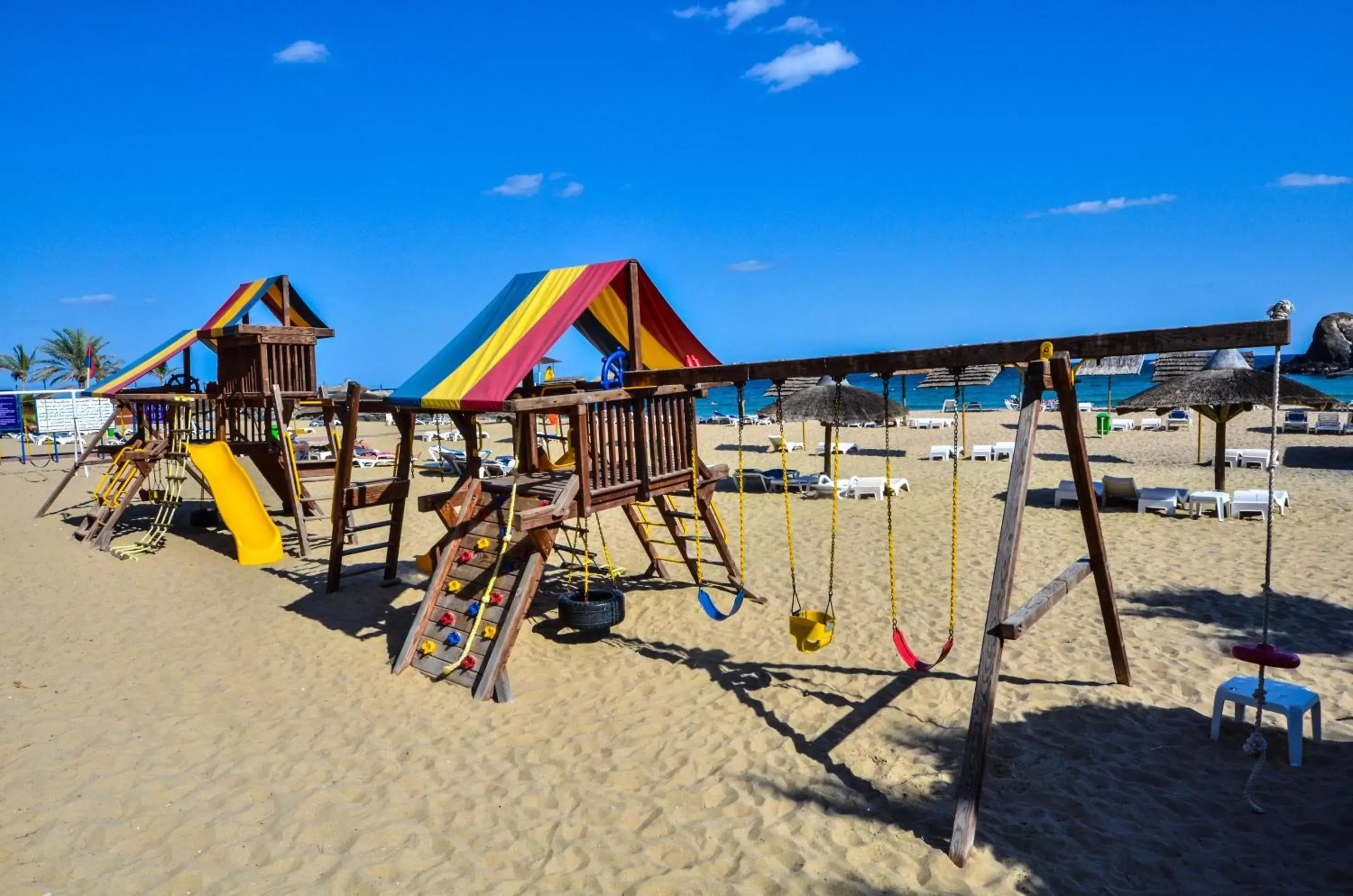 Children play ground, Beach in Sandy Beach Hotel & Resort