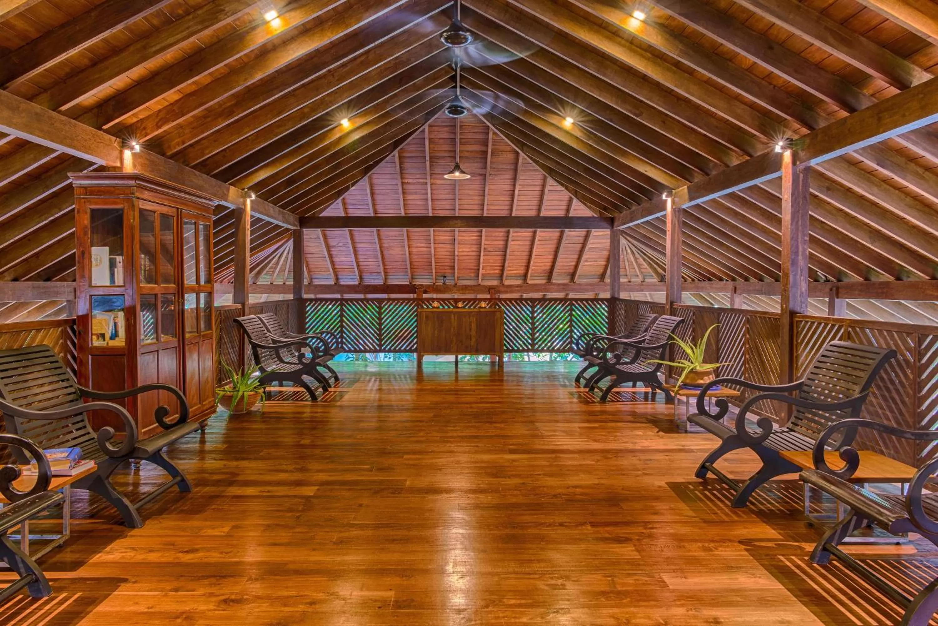 Library in Jetwing Ayurveda Pavilions