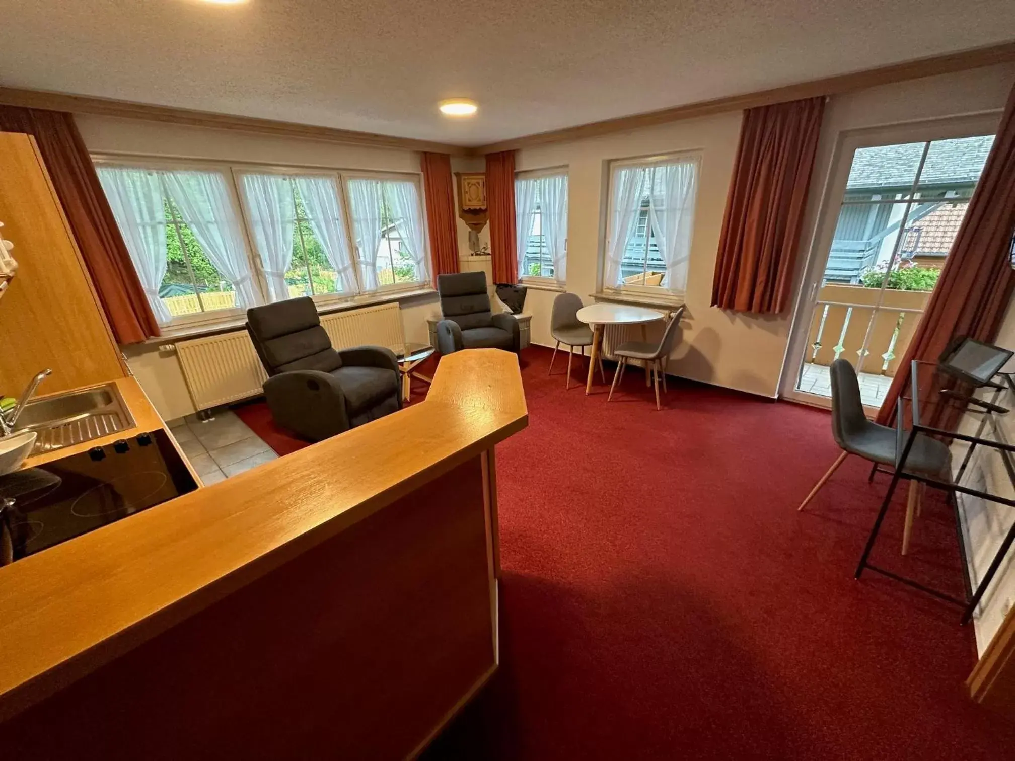 Living room in Hotel Zartenbach Living room in Hotel Zartenbach