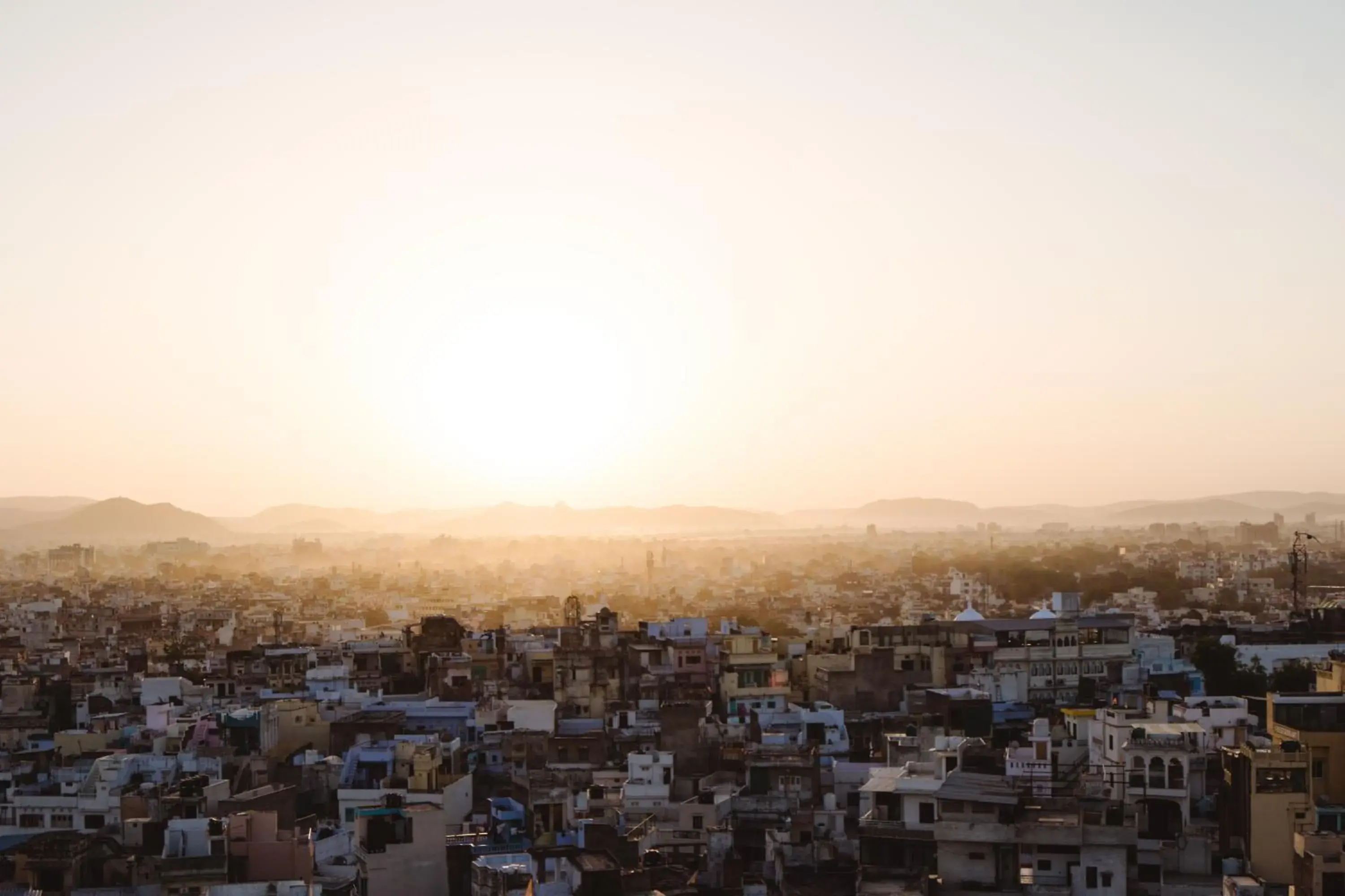 City view in Banjara Hostel