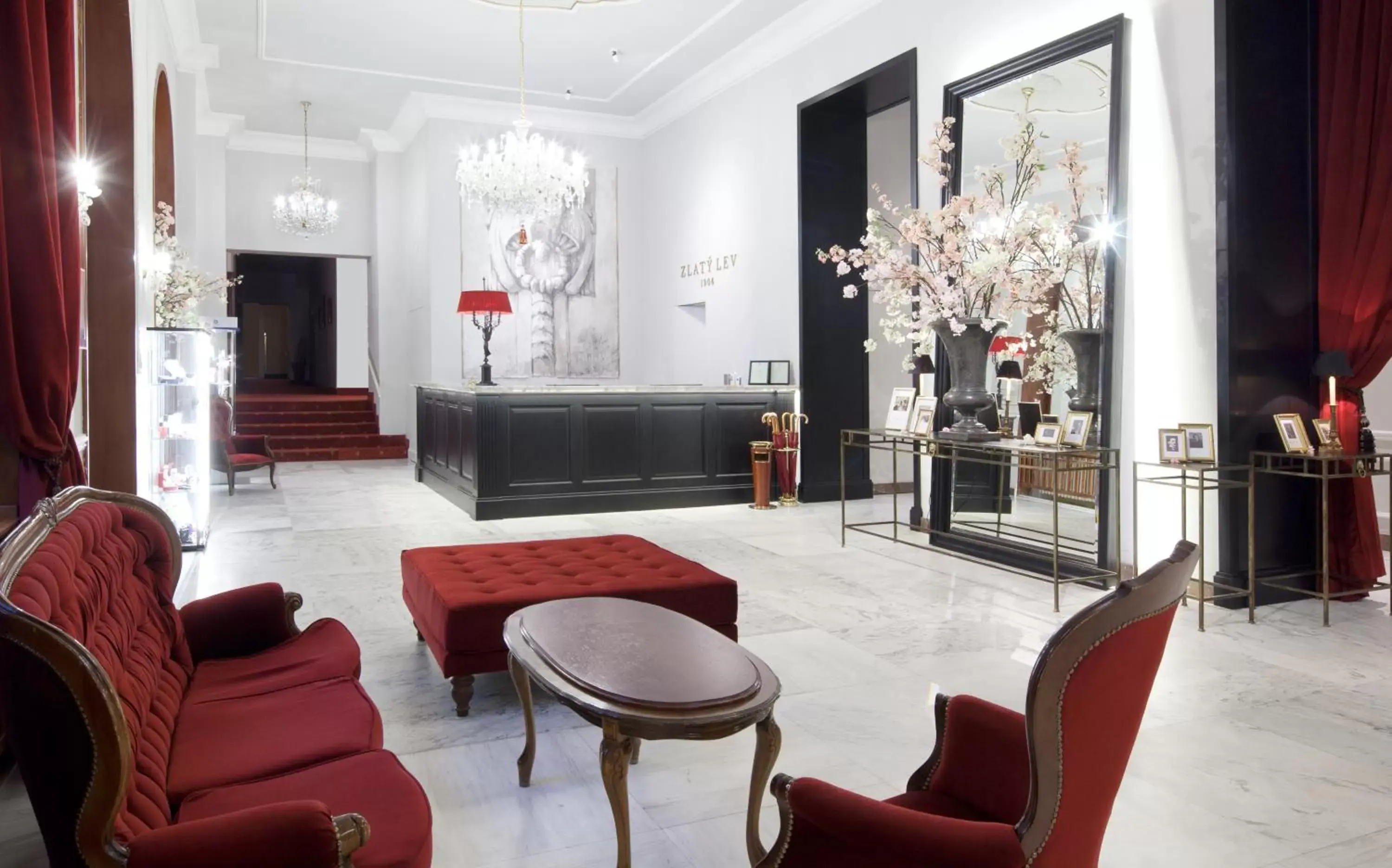 Lobby or reception, Lobby/Reception in Clarion Grandhotel Zlaty Lev