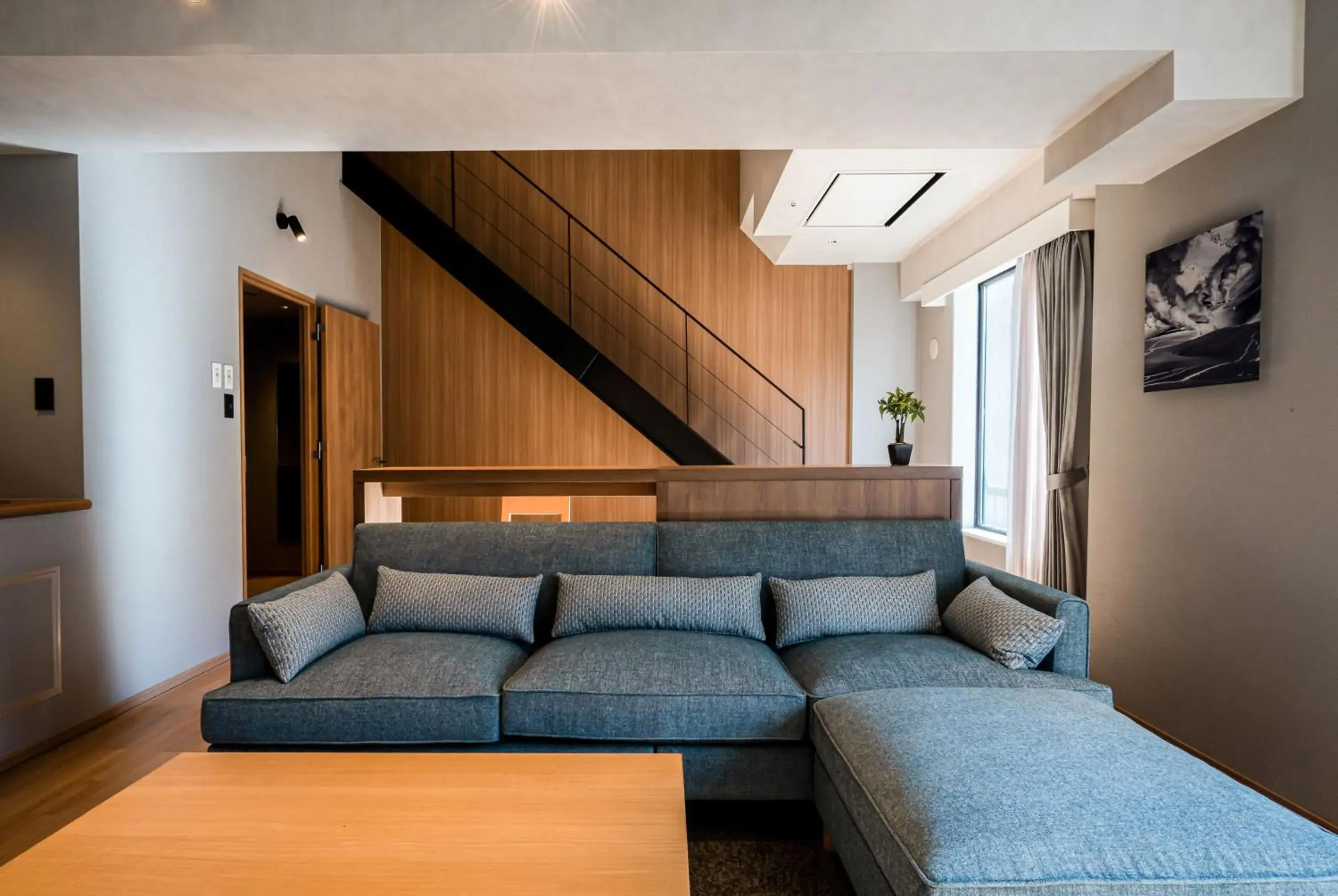 Living room, Seating Area in Asahidake Onsen Hotel Bear Monte