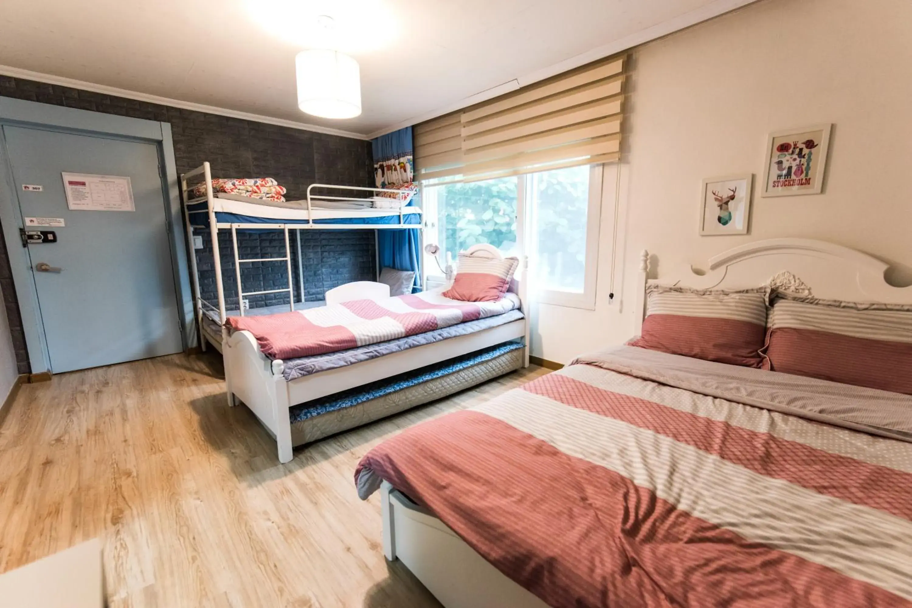 Bedroom, Bunk Bed in Hongdae Style Guesthouse