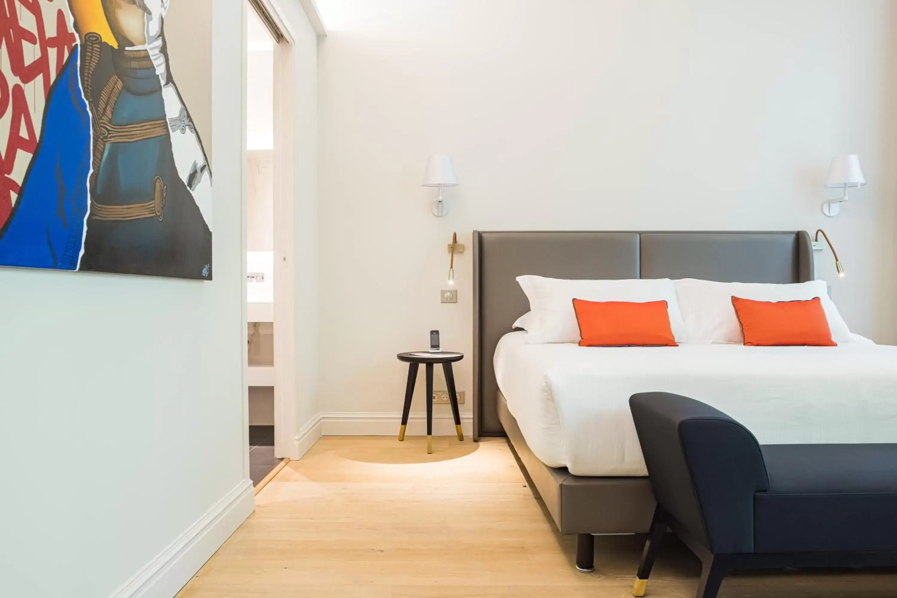 Bed in Villas Foch Boutique Hotel & Spa Bordeaux