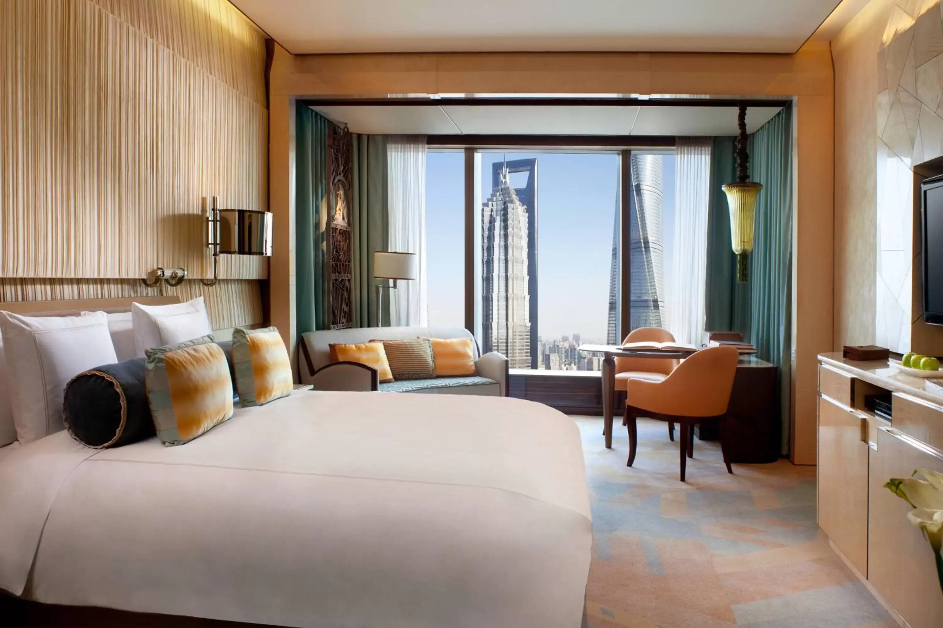 Photo of the whole room in The Ritz-Carlton Shanghai, Pudong