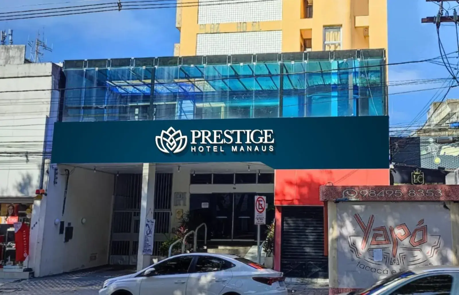 Facade/entrance, Property Building in Plaza Hotel Manaus