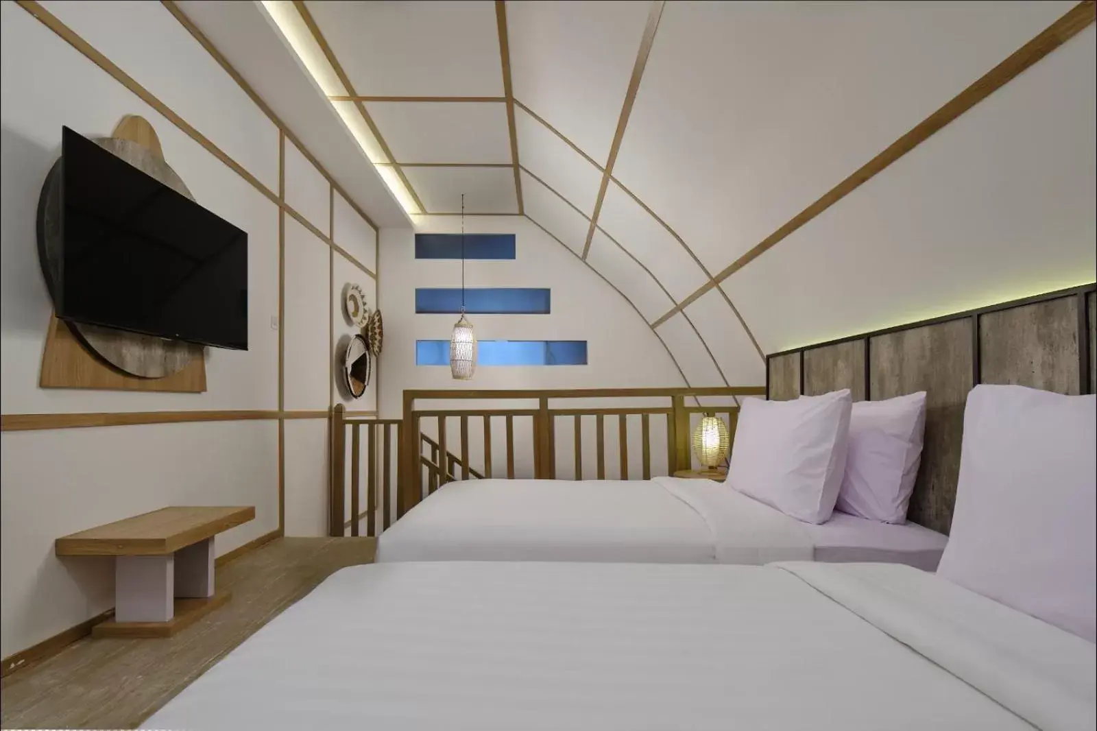 Bedroom, Bed in Jambuluwuk Oceano Gili Trawangan