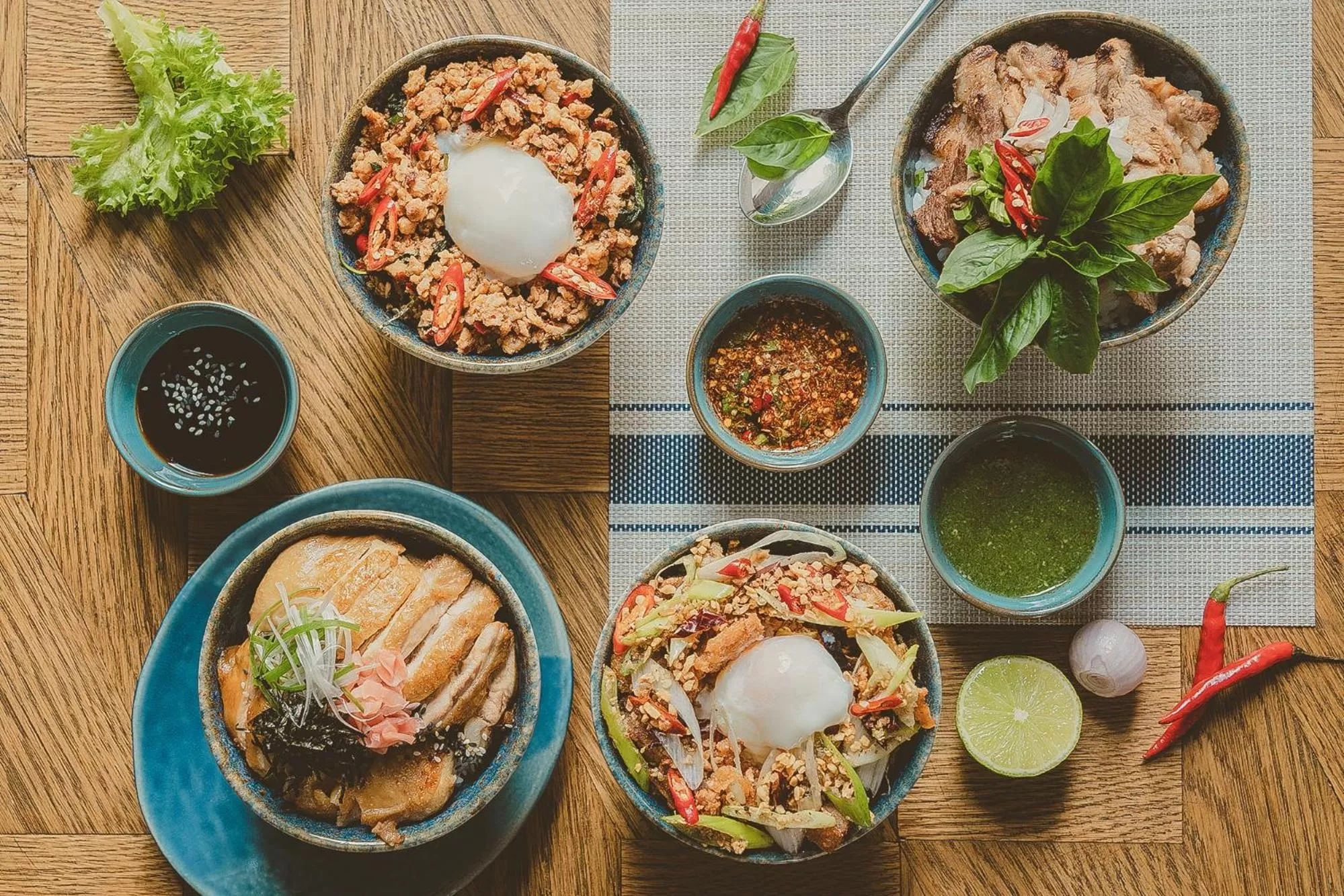 Dining area in THEE Vijit Lanna by TH District