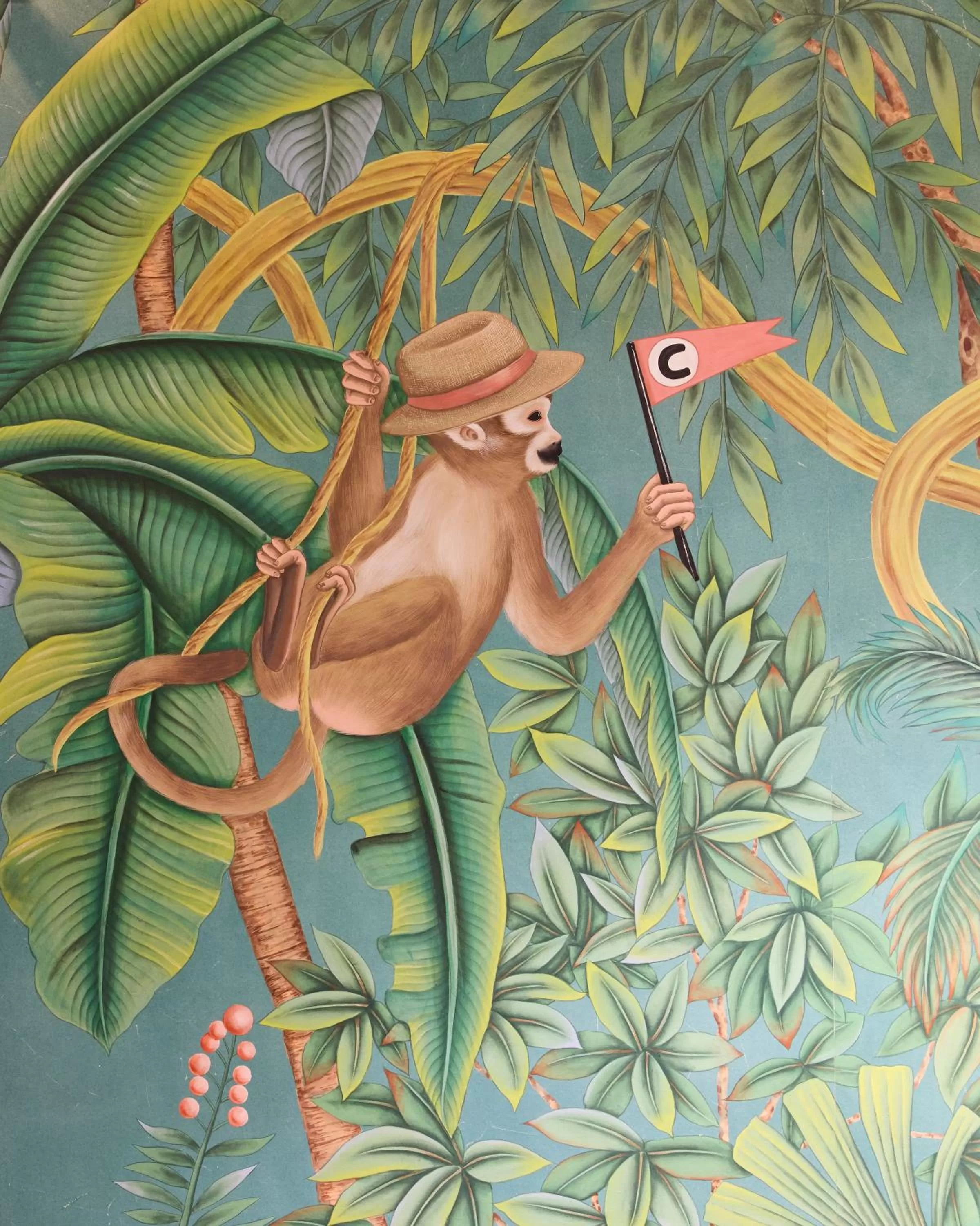 Decorative detail in The Colony Hotel